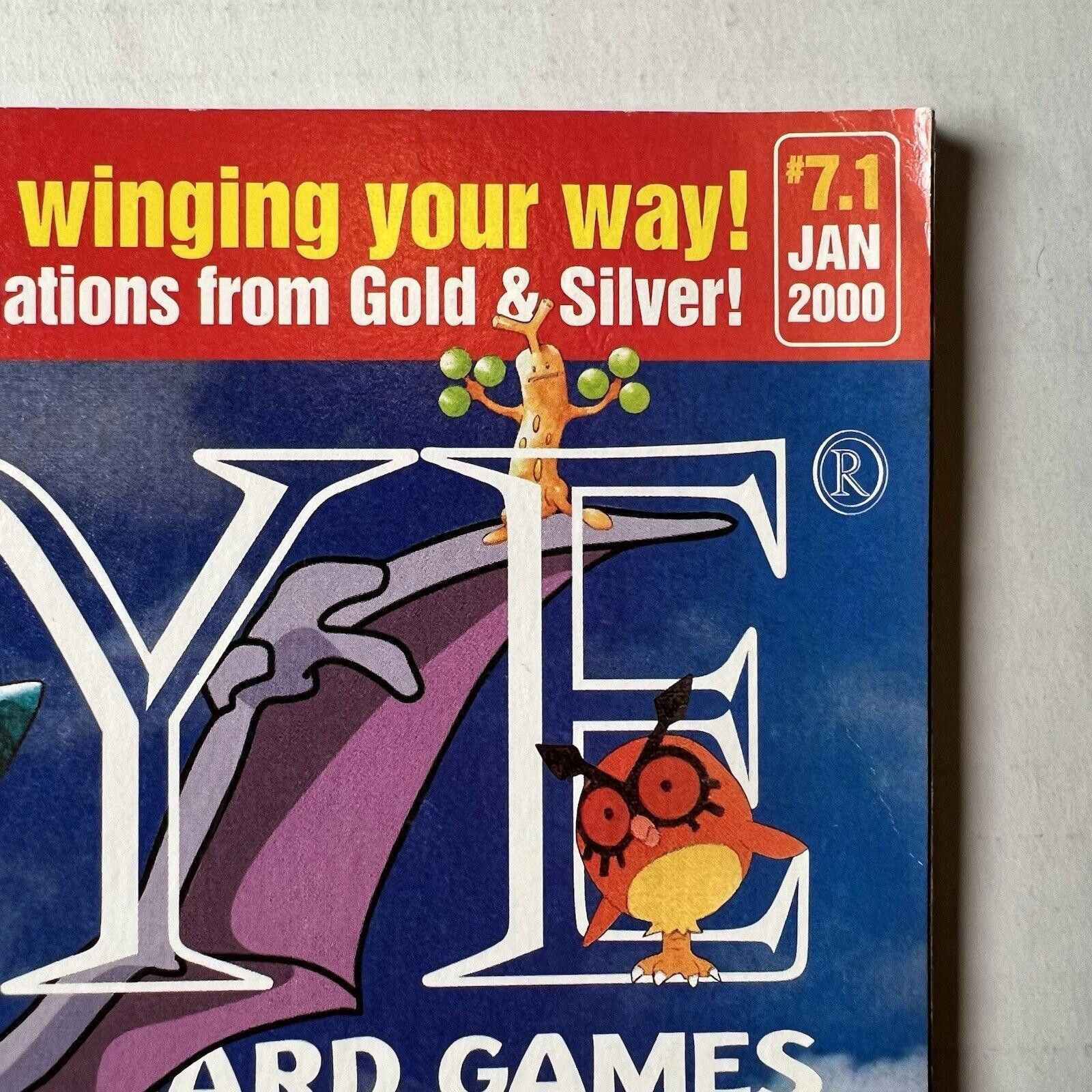 Pokemon VTG SCRYE Magazine JAN 2000 ISSUE #7.1 POKEMON Y2K Read! Size ONE SIZE - 6 Thumbnail