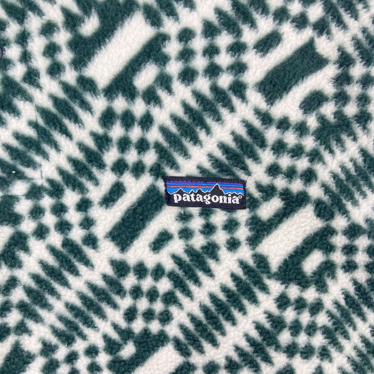 Native × Patagonia × Vintage 90’s Patagonia Aztec Fleece Size US M / EU 48-50 / 2 - 7 Thumbnail