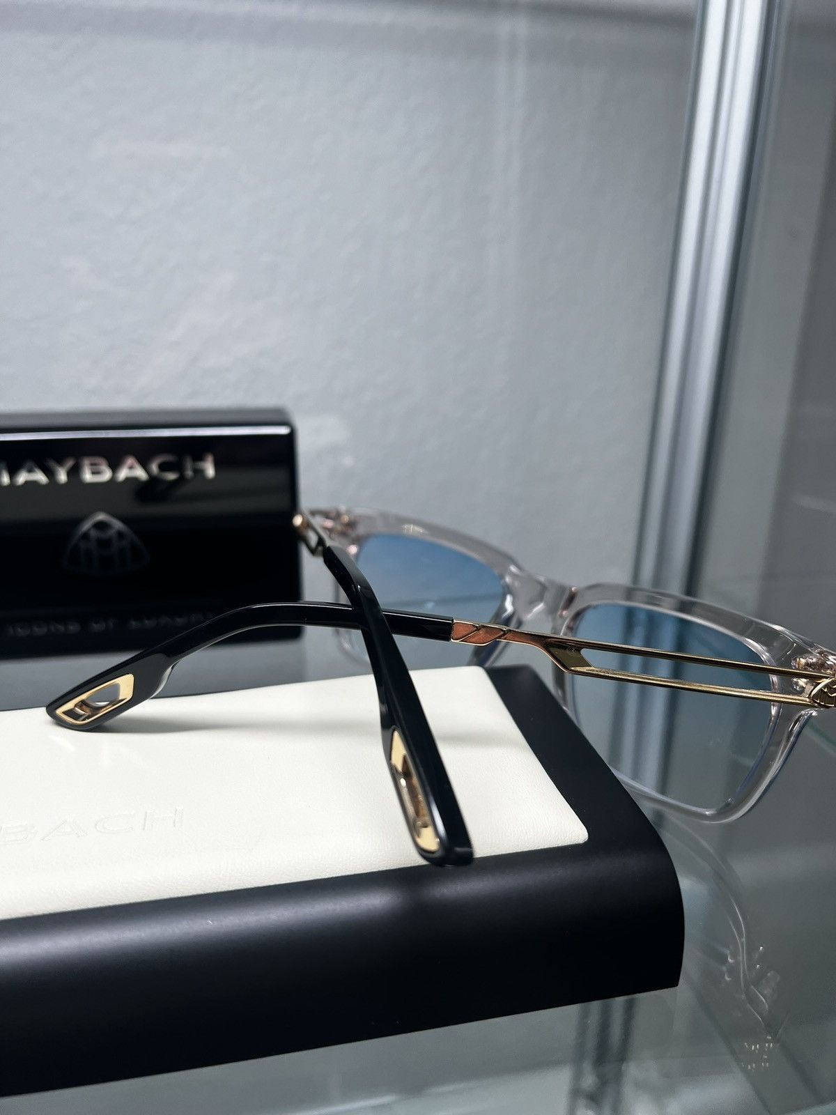 MAYBACH Eyewear Maybach The Expert IV Sunglasses Size ONE SIZE - 5 Thumbnail