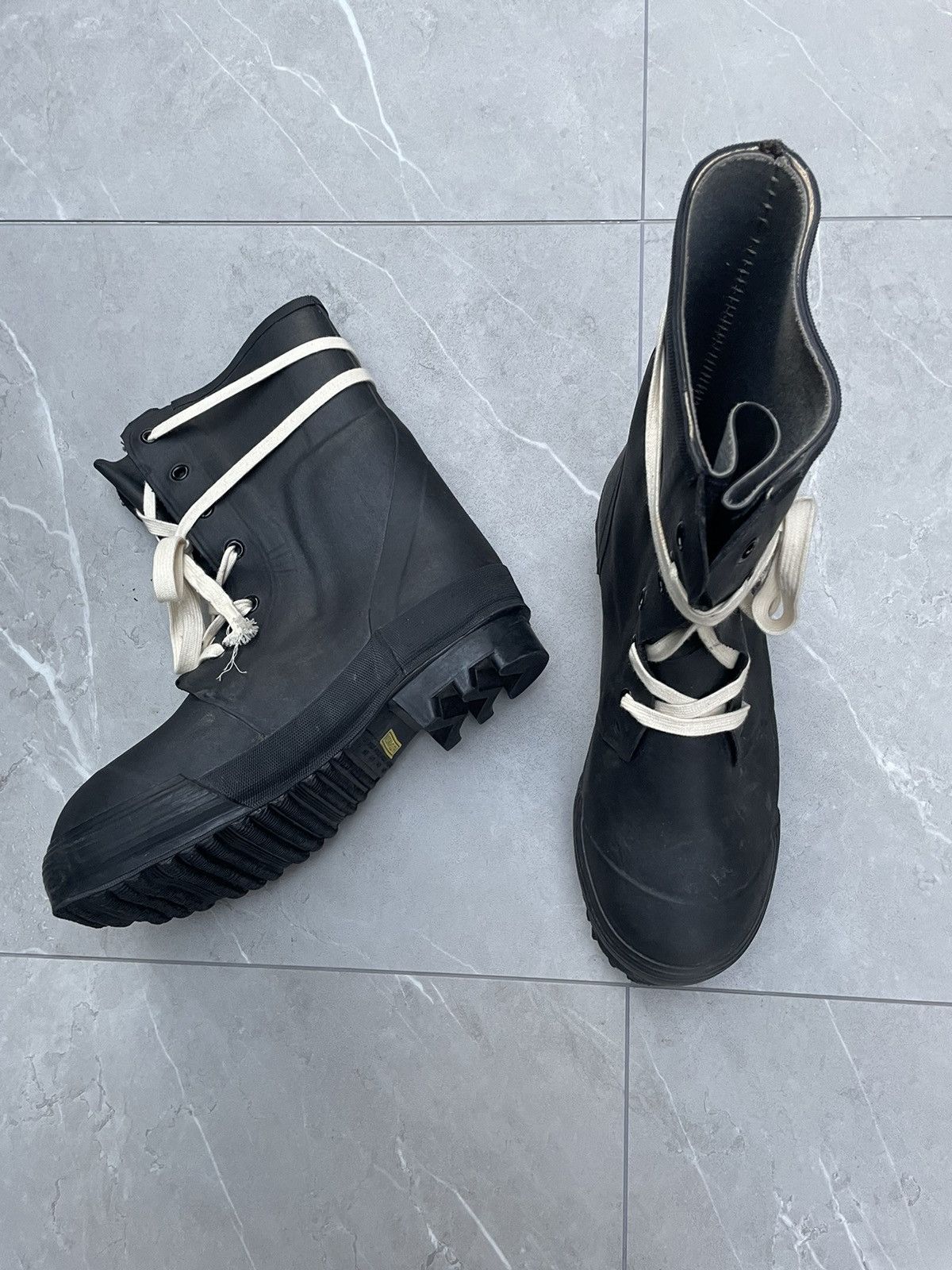 Vintage 1970s Vintage Military Black Combat Bunny Boots Size US 10.5 / EU 43-44 - 7 Thumbnail