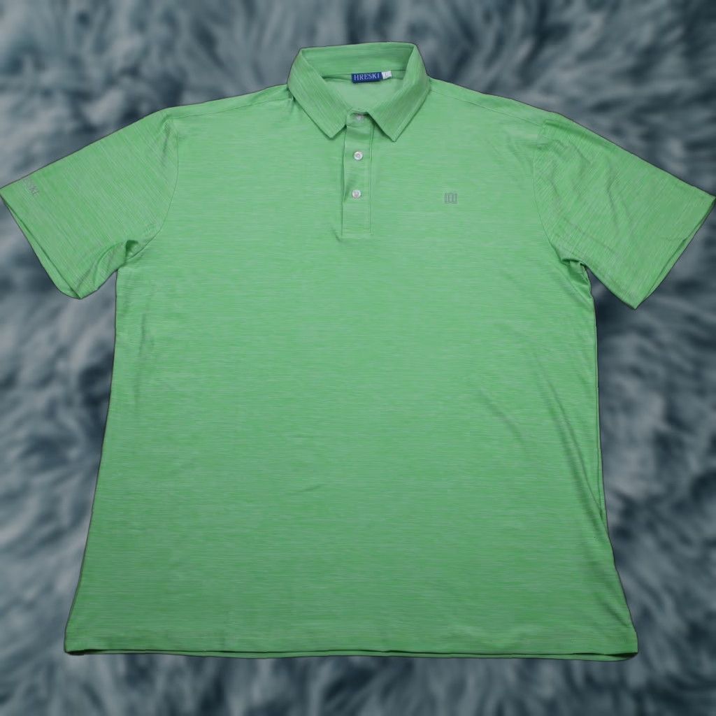 Vintage Hreski Polo Shirt Mens L Lime Green Golf Performance Stretch Polo Shirt Mens L Lime Green Golf Performance Stretch Size US L / EU 52-54 / 3 - 1 Thumbnail