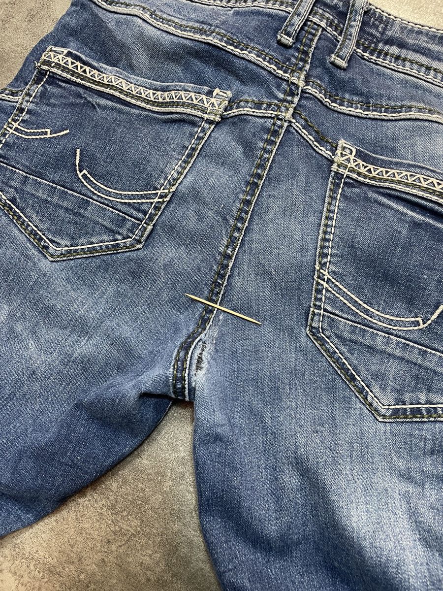 Vintage 🔥RARE🔥Vintage Y2K Denim Jeans Streetwear Rare Size US 31 - 18 Thumbnail