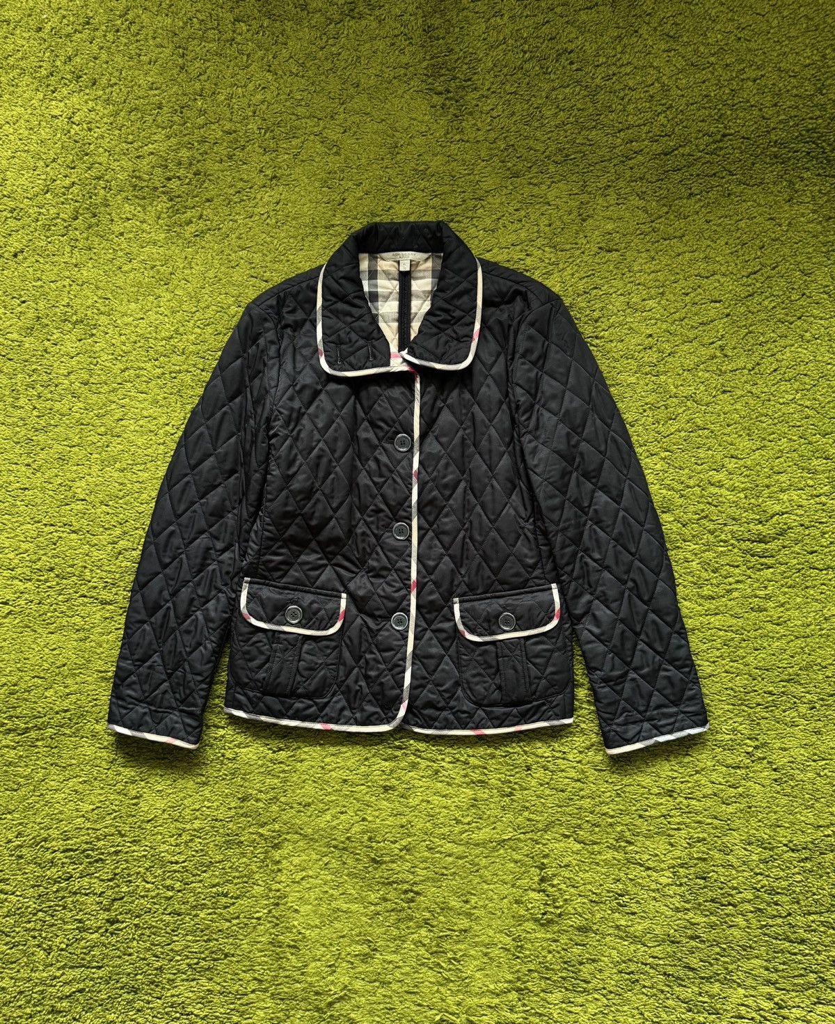 Burberry Burberry Brit nova check lining iconic quilted jacket Size XL / US 12-14 / IT 48-50 - 1 Thumbnail