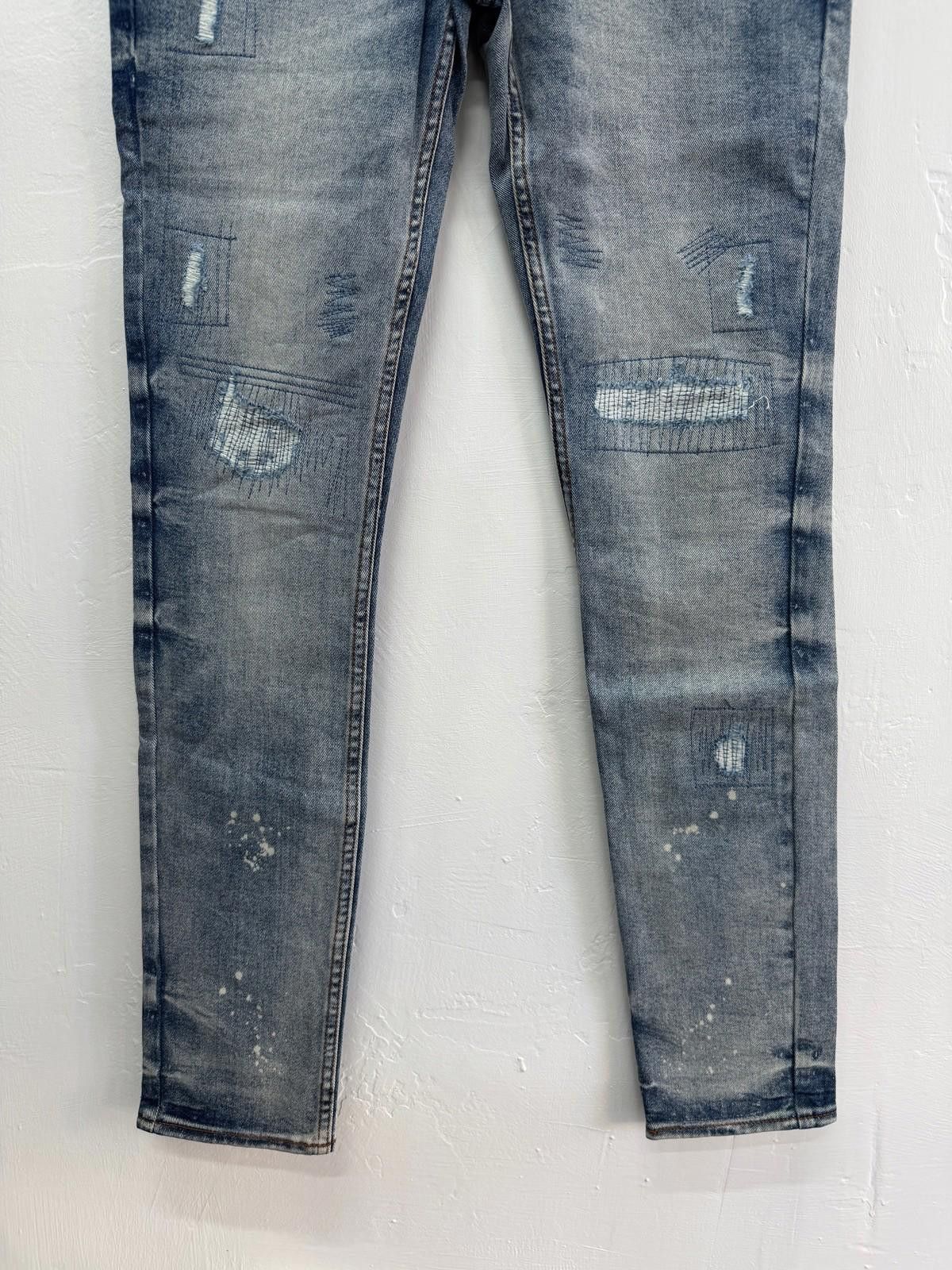 Ksubi new Ksubi mens denim jeans van winkle blue north trashed 32 Size US 32 / EU 48 - 3 Thumbnail