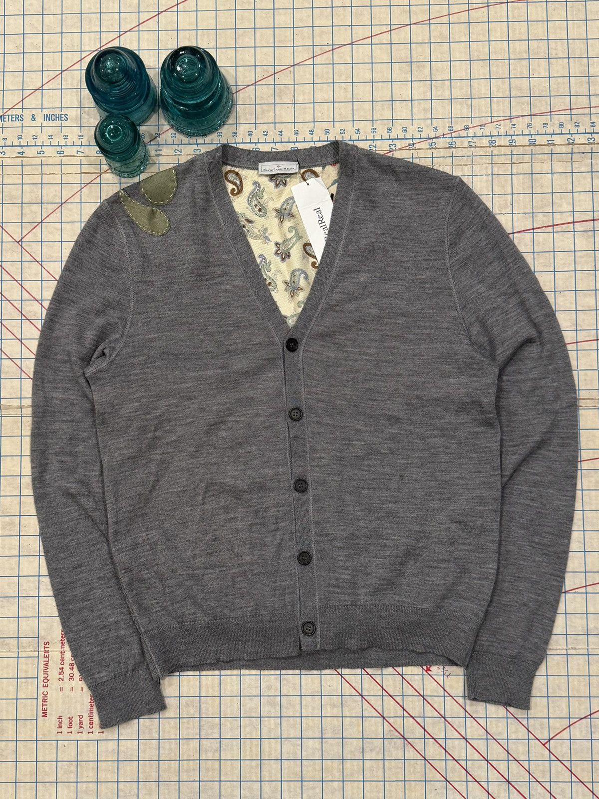 Pierre-Louis Mascia Pierre Louis Mascia Floral Paisley Patchwork Cardigan Medium Size M / US 6-8 / IT 42-44 - 3 Thumbnail