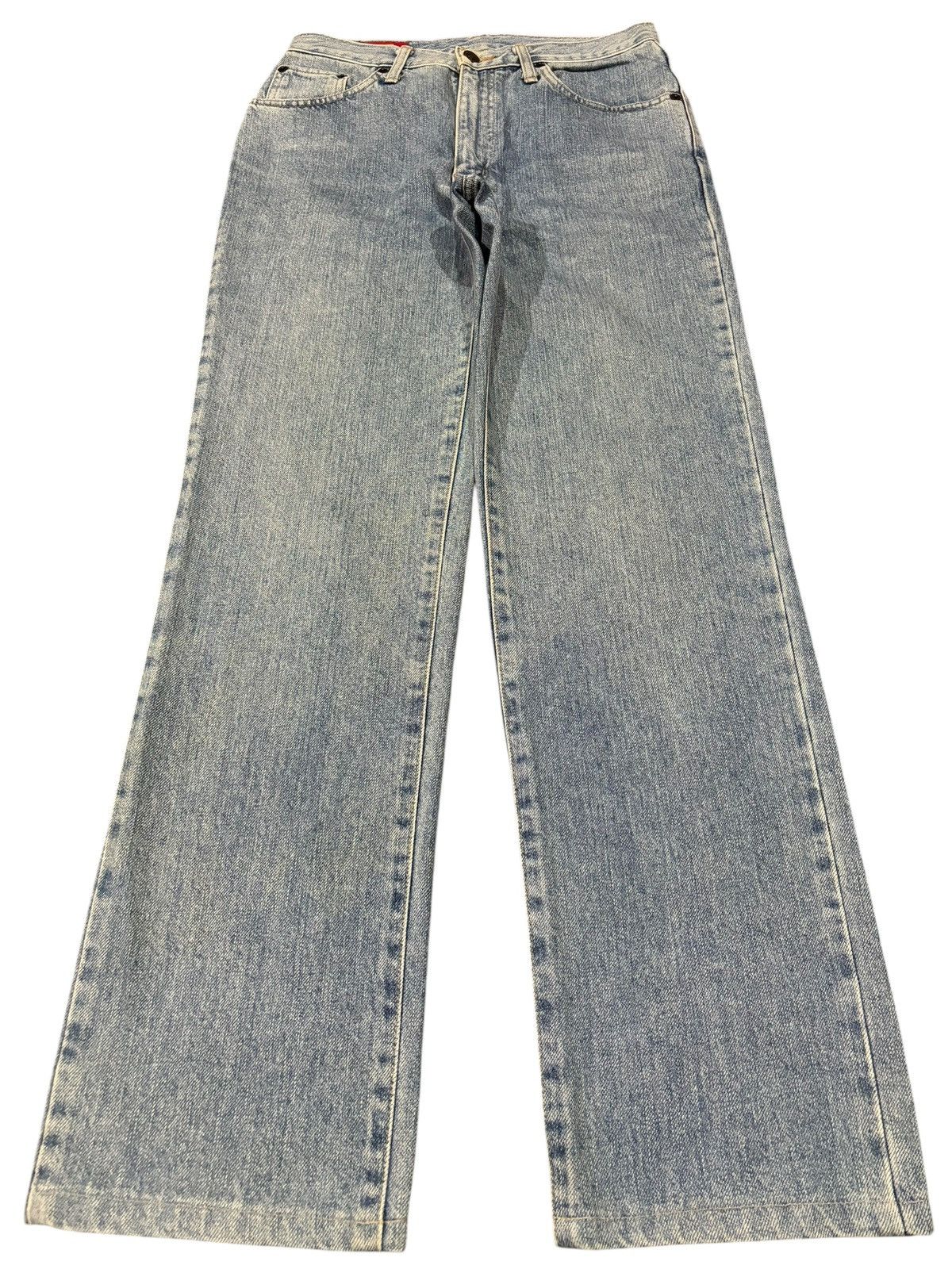 Edwin × Japanese Brand × Vintage 90s Vtg Edwin US Classic Lot 602 Light Washed Jeans Size US 29 - 1 Thumbnail