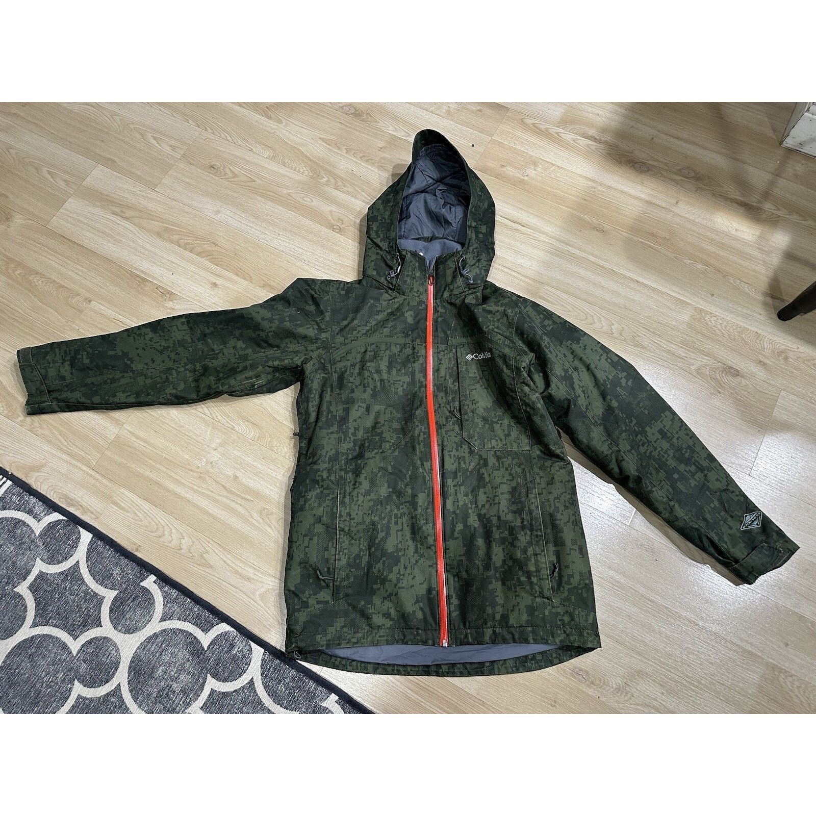 Columbia Men's Nordic Point II Interchange Jacket Green Camo