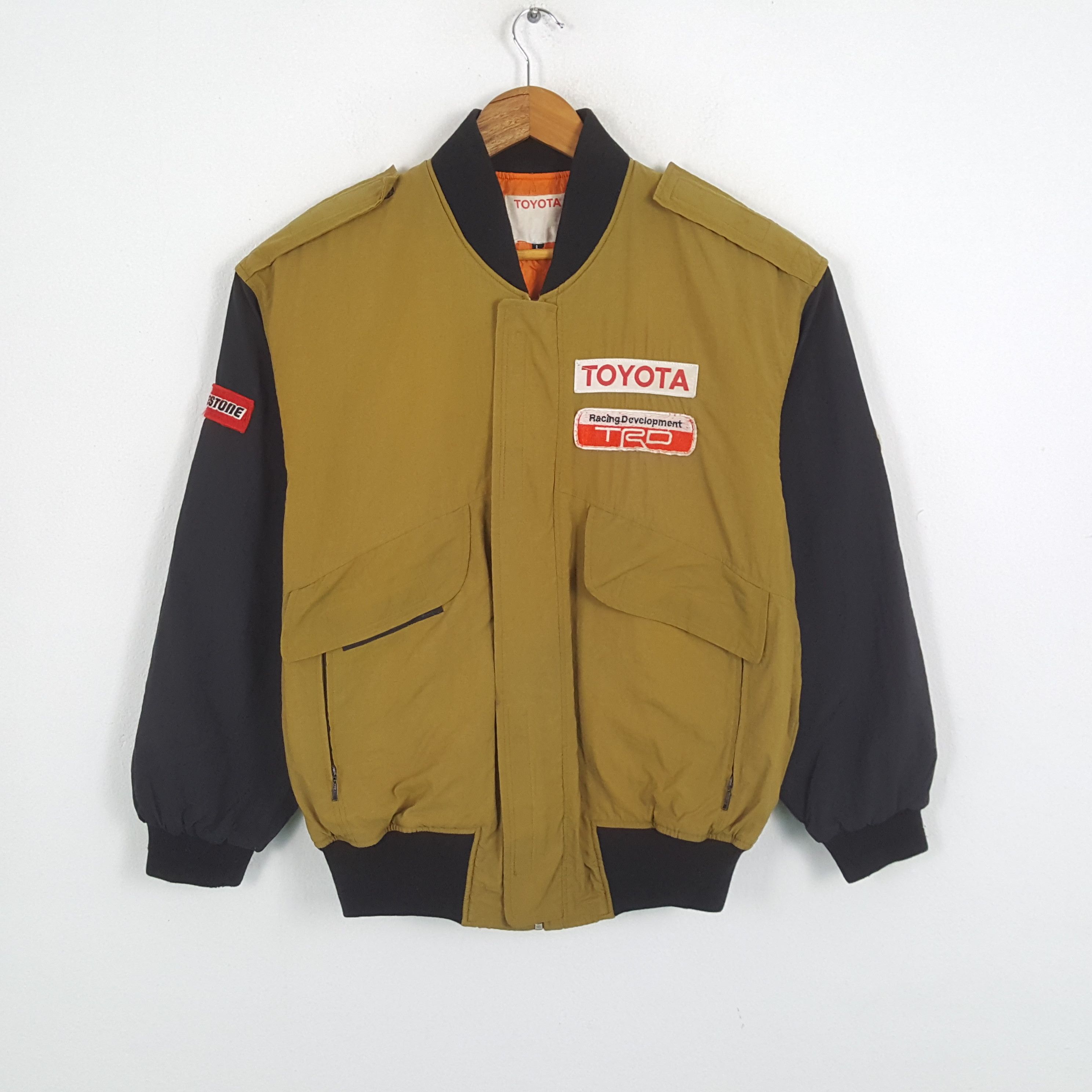 Japanese Brand × Vintage Vintage TOYOTA TRD Japanese Racing Team Jacket Size US XL / EU 56 / 4 - 3 Thumbnail