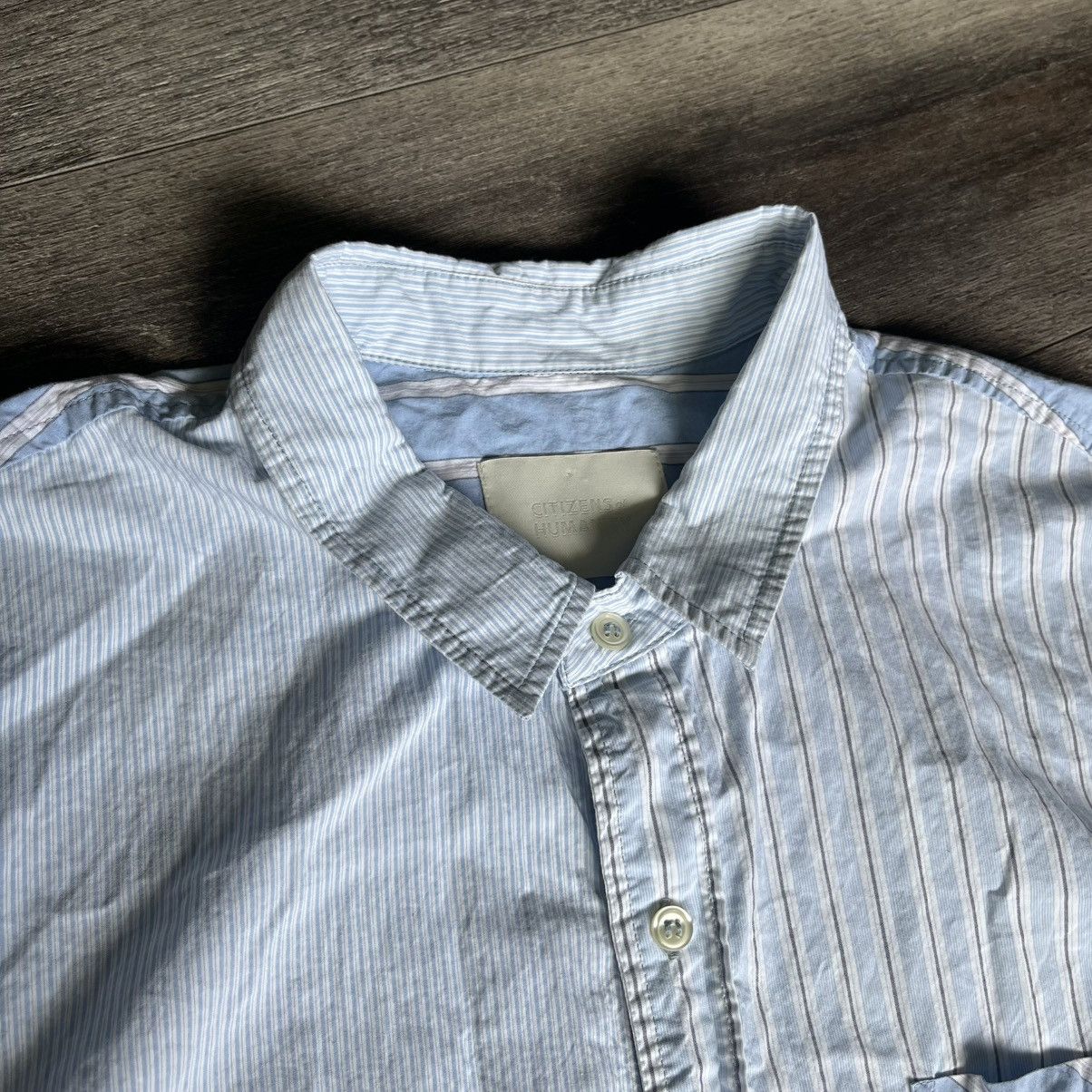 Citizens Of Humanity × Designer × Vintage Citizens of Humanity Kayla Button Up Shirt Reworked Stripe Size M / US 6-8 / IT 42-44 - 9 Thumbnail