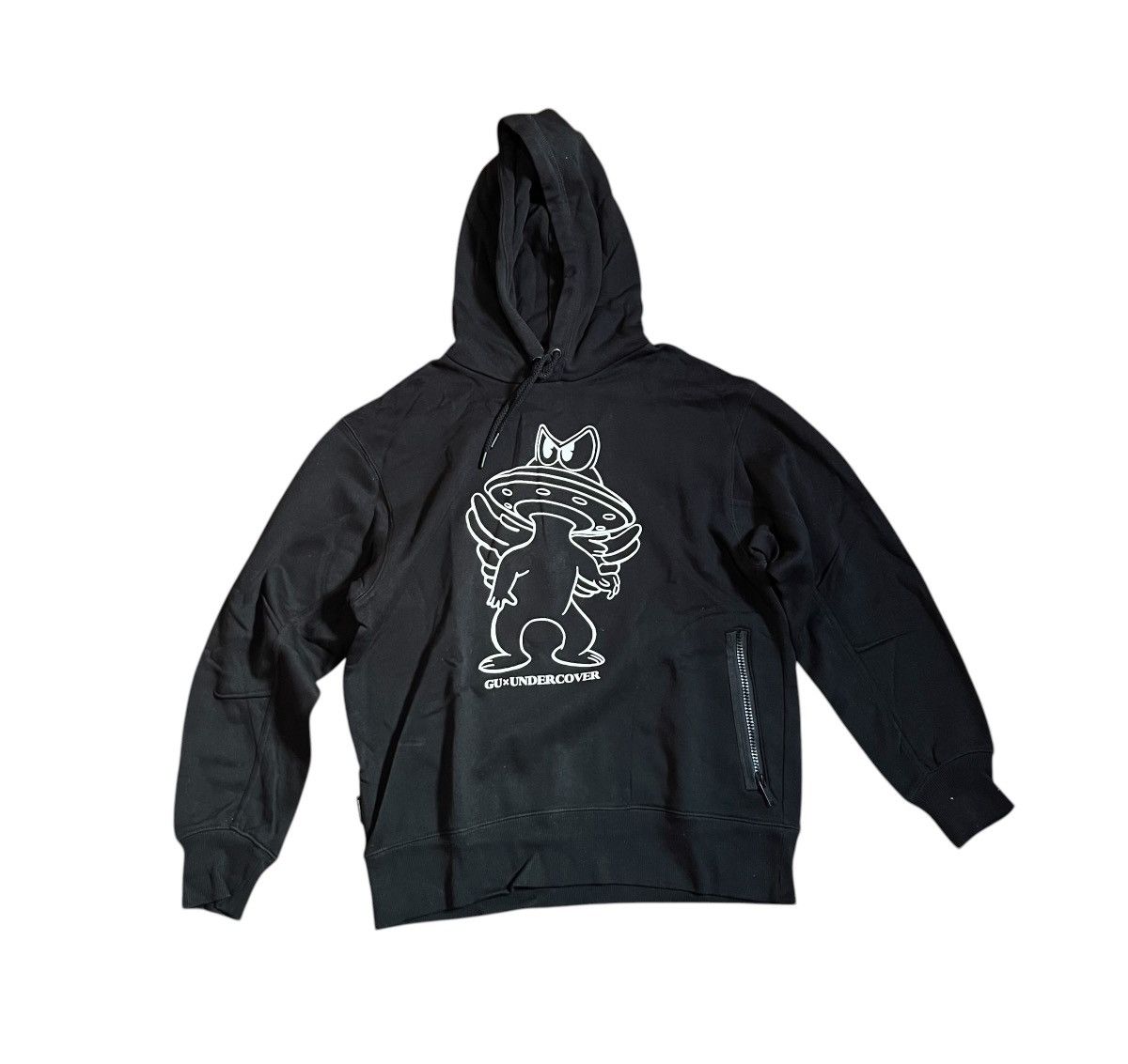 Undercover Undercover x gu FW21 alien printed hoodie Size US S / EU 44-46 / 1 - 1 Thumbnail