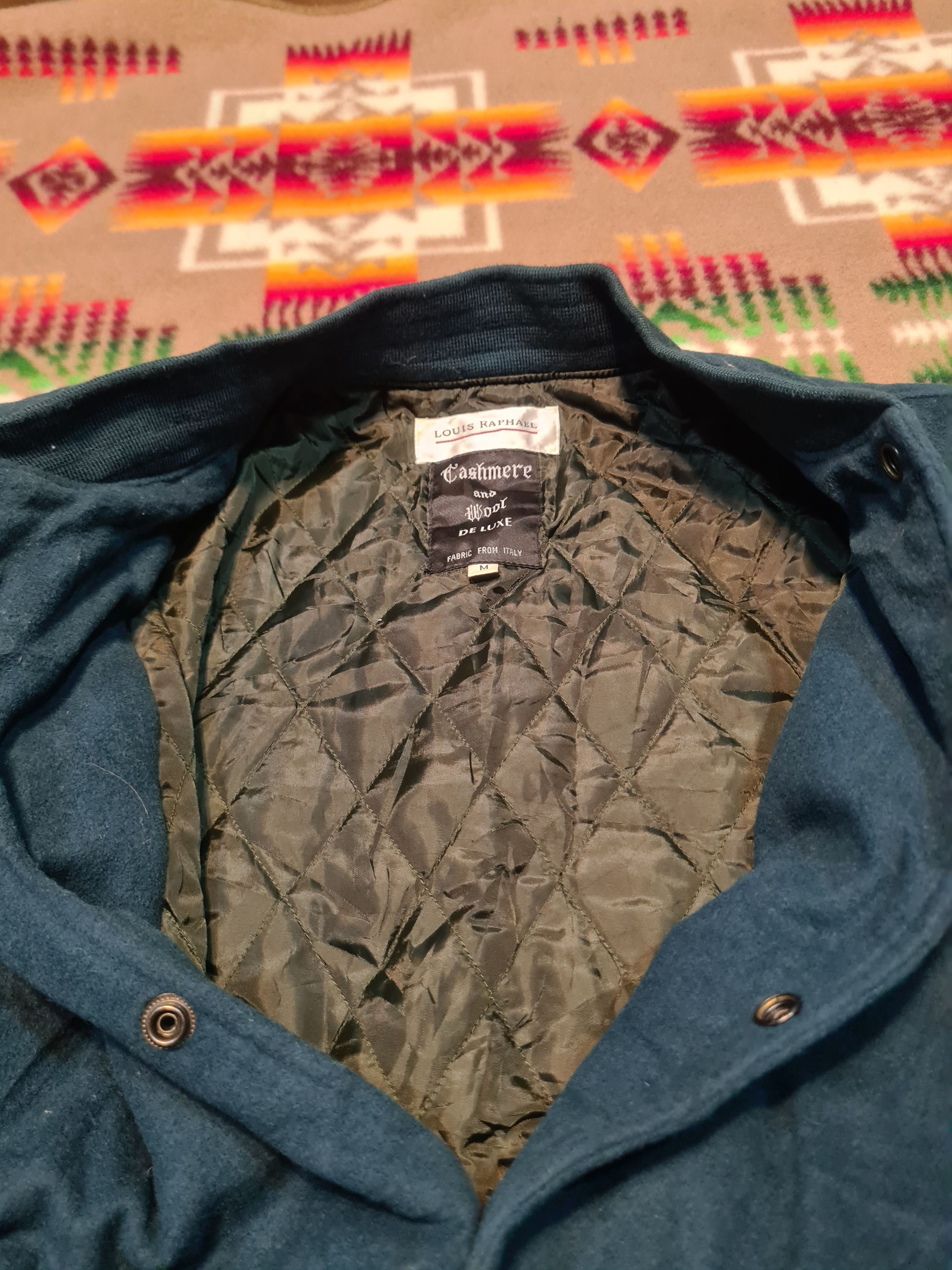 Vintage Louis raphael cashmere and wool varsity Size US M / EU 48-50 / 2 - 7 Thumbnail