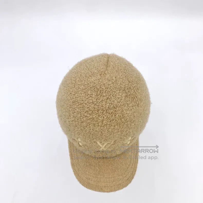 Louis Vuitton Louis Vuitton Brown logo presbyopic embroidered cotton cas Size ONE SIZE - 5 Thumbnail