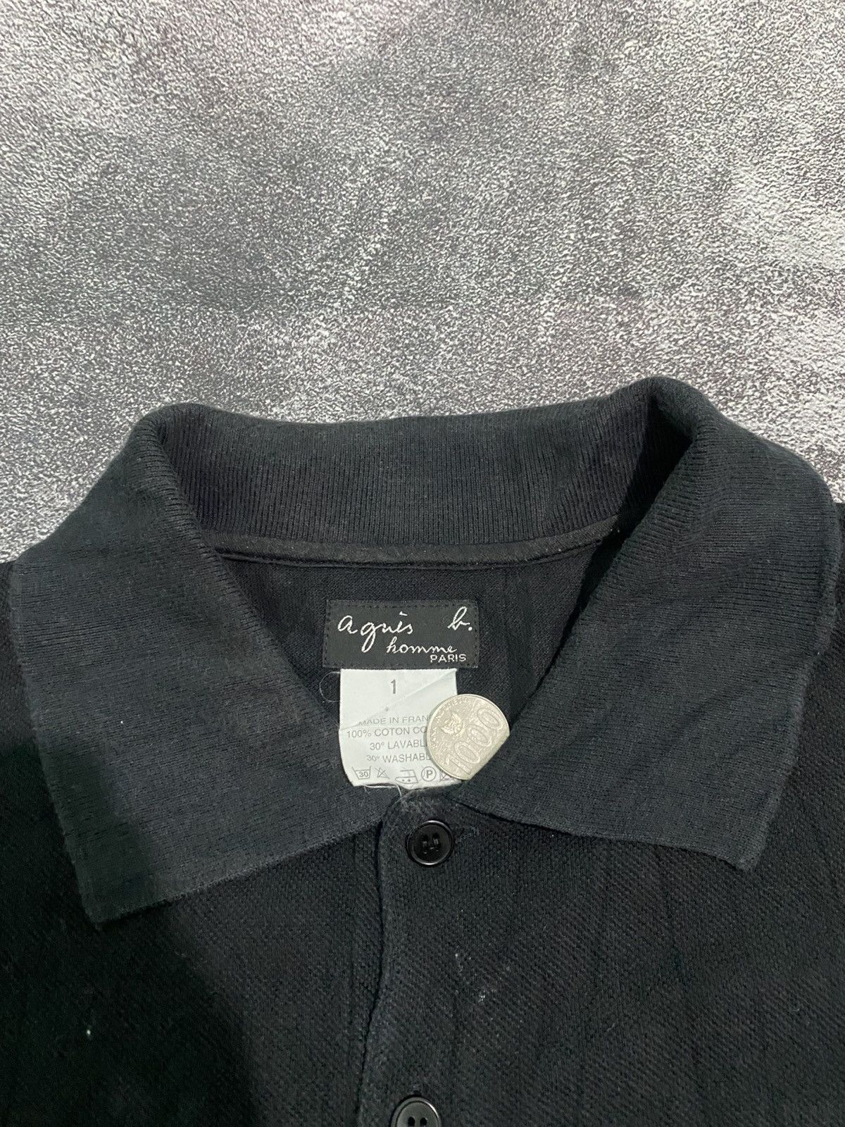 agnes b. Vintage Rare Agnes B Lizard Poloshirt Size US L / EU 52-54 / 3 - 2 Thumbnail