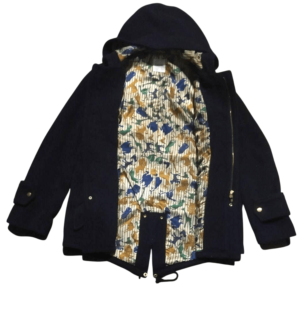 Issey Miyake × Japanese Brand × Ne-Net Vintage Ne-Net Issey Miyake Paisley Wool Jacket Size US M / EU 48-50 / 2 - 2 Thumbnail