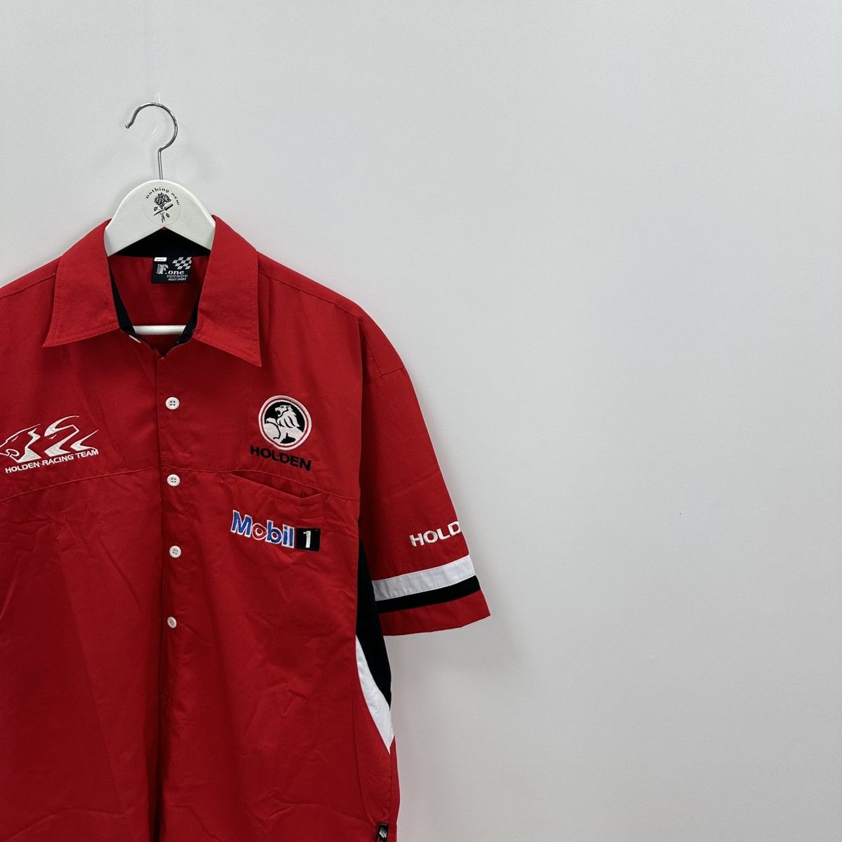 Vintage Vintage 90s Holden Racing Team Mobil 1 Formula one shirt y2k Size US XXL / EU 58 / 5 - 3 Thumbnail