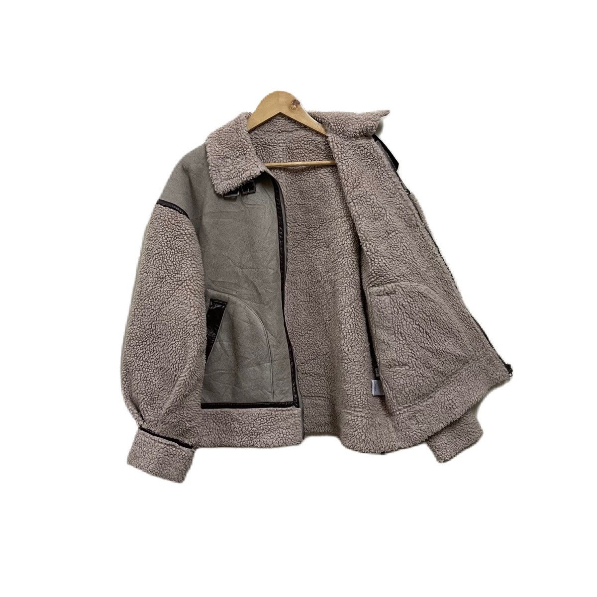Nicole Club Nicole Club sherpa sherling B3 jacket japanese brand Size US XL / EU 56 / 4 - 3 Thumbnail