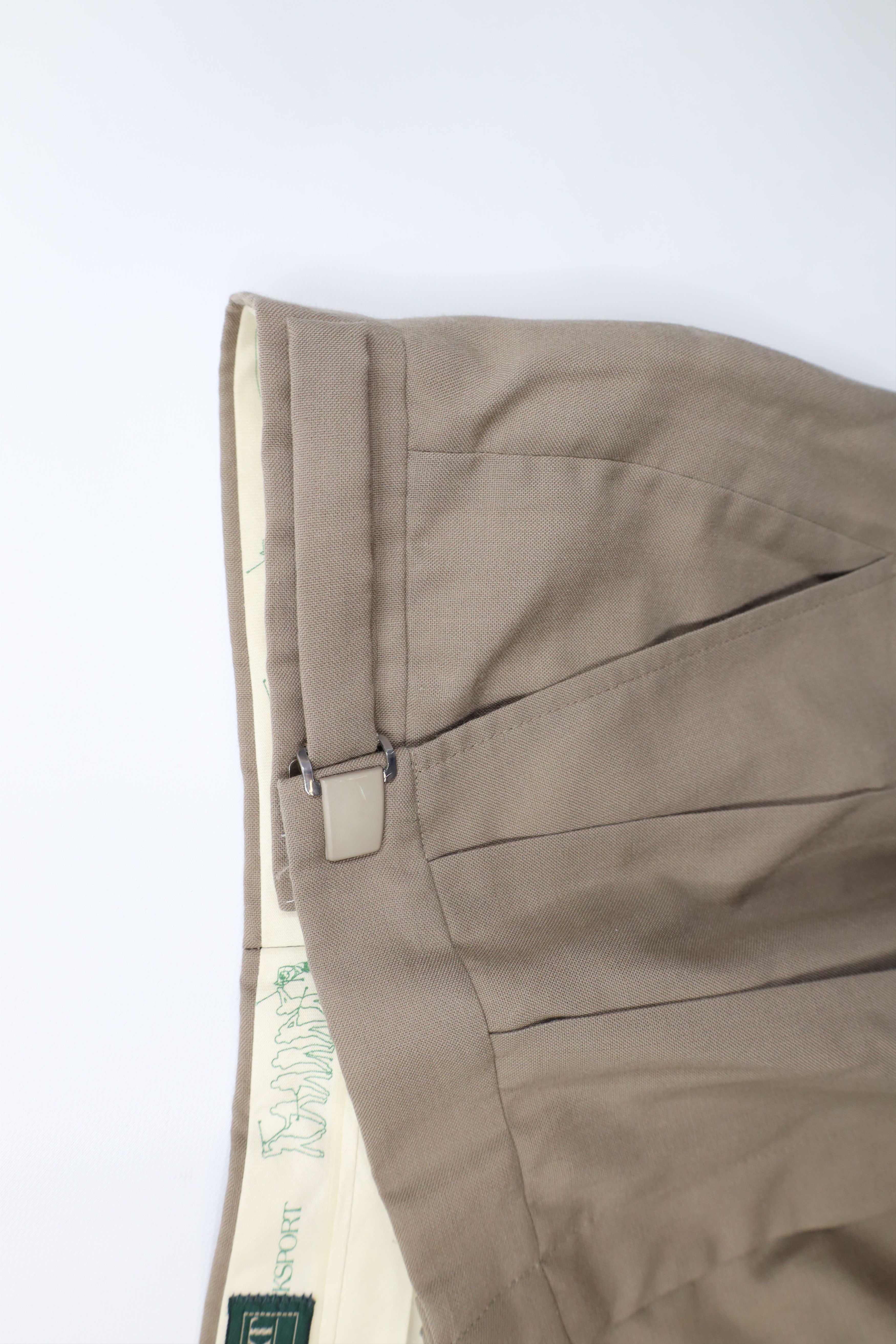 Vintage Vintage 70s Streetwear Wool Blend Wide Leg Chino Pants USA Size US 36 / EU 52 - 6 Thumbnail