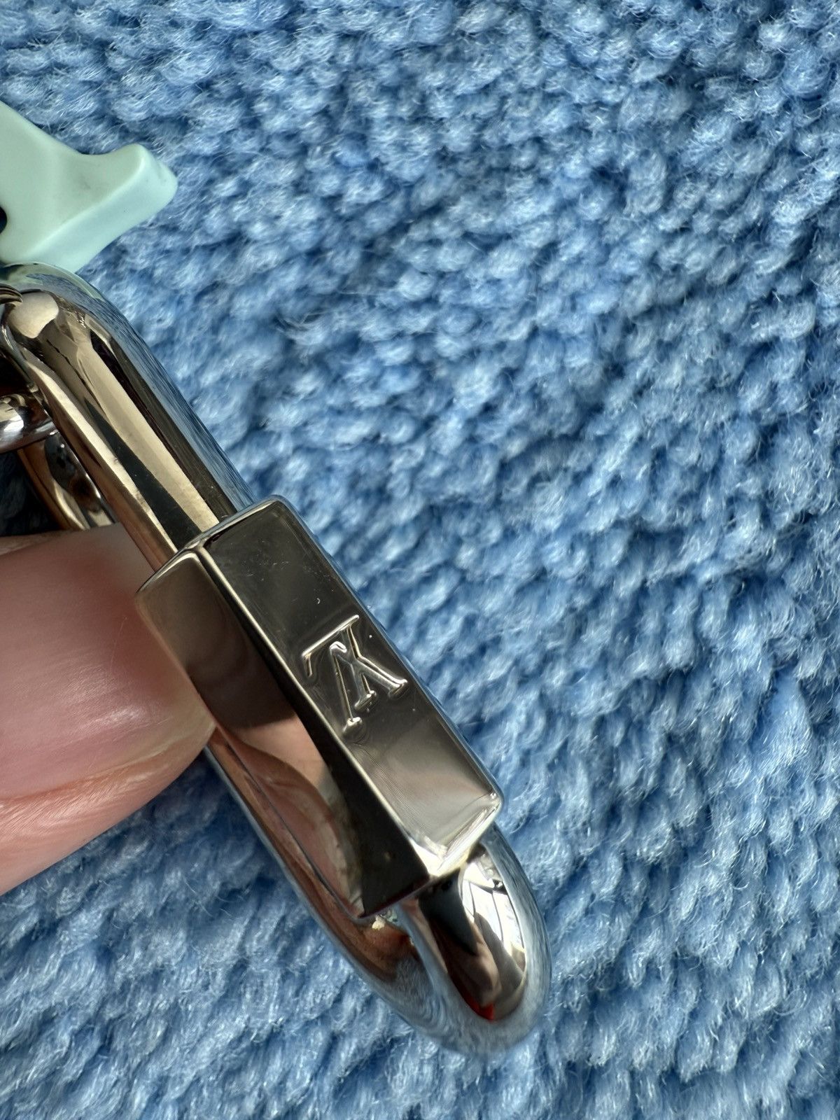 Louis Vuitton Mint green key chain virgil abloh Size ONE SIZE - 3 Thumbnail