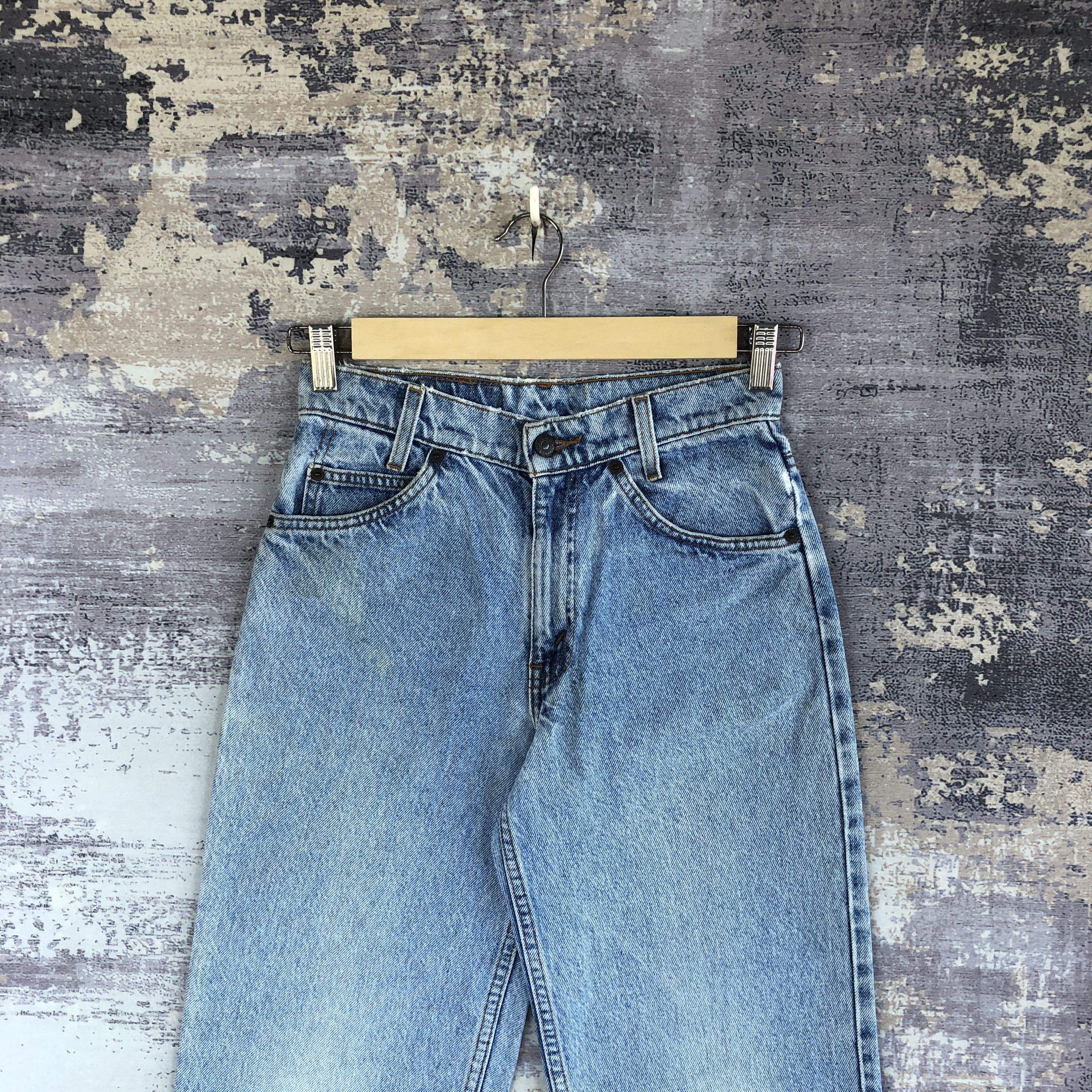Levi's Vintage Levi's Sun Faded Jeans Levis 550 Light Wash Denim Size 24" / US 00 / IT 34 - 3 Thumbnail