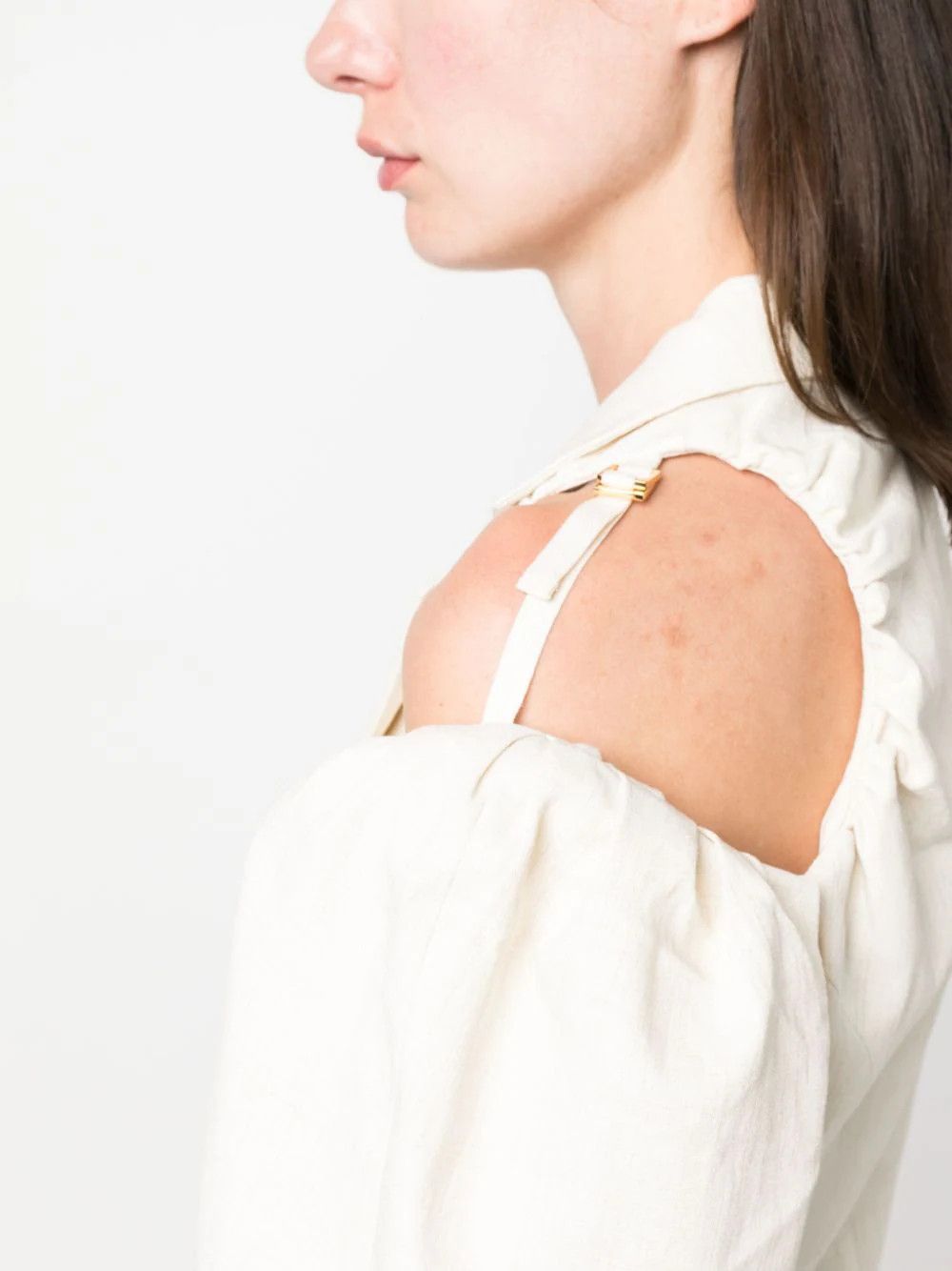 Jacquemus o1mle0824 La Veste Galliga Blazer in Off White Size XXS / US 00 / IT 34 - 5 Thumbnail