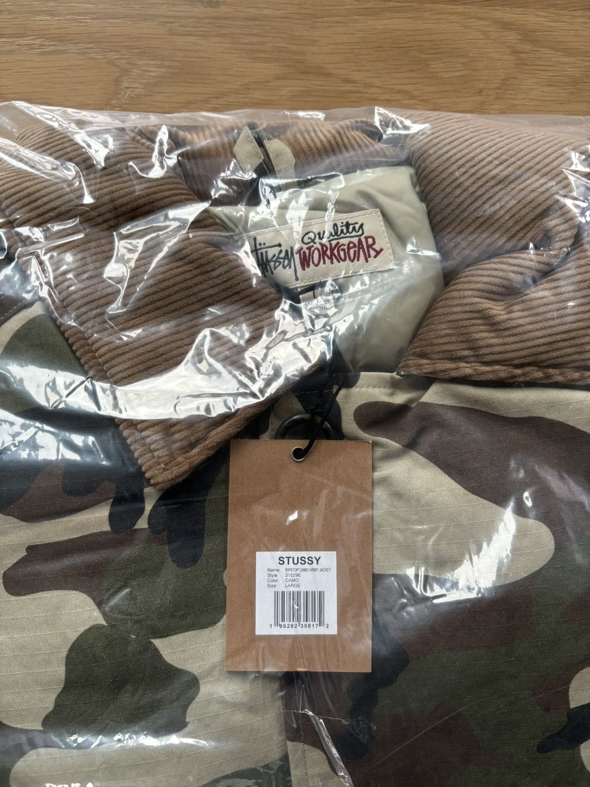 DENIM TEARS × Stussy Denim Tears Stussy Ripstop Camouflage Army Jacket Camouflage Size US L / EU 52-54 / 3 - 5 Thumbnail