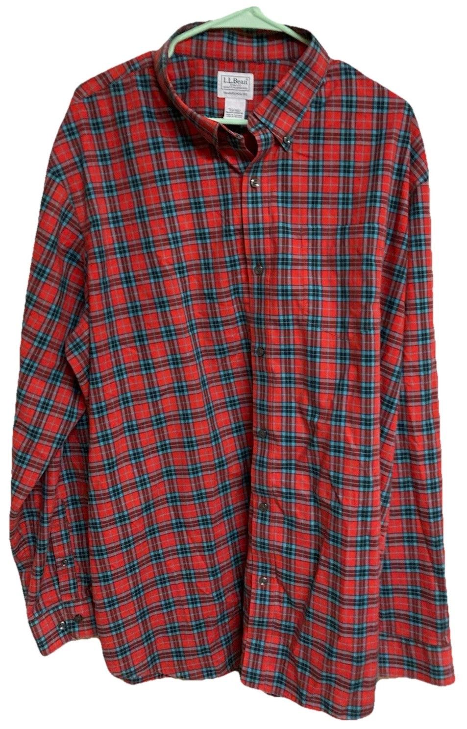 L.L. Bean Bundle of 3 L.L. Bean LS Shirts Checks Size XXL Size US XXL / EU 58 / 5 - 7 Thumbnail