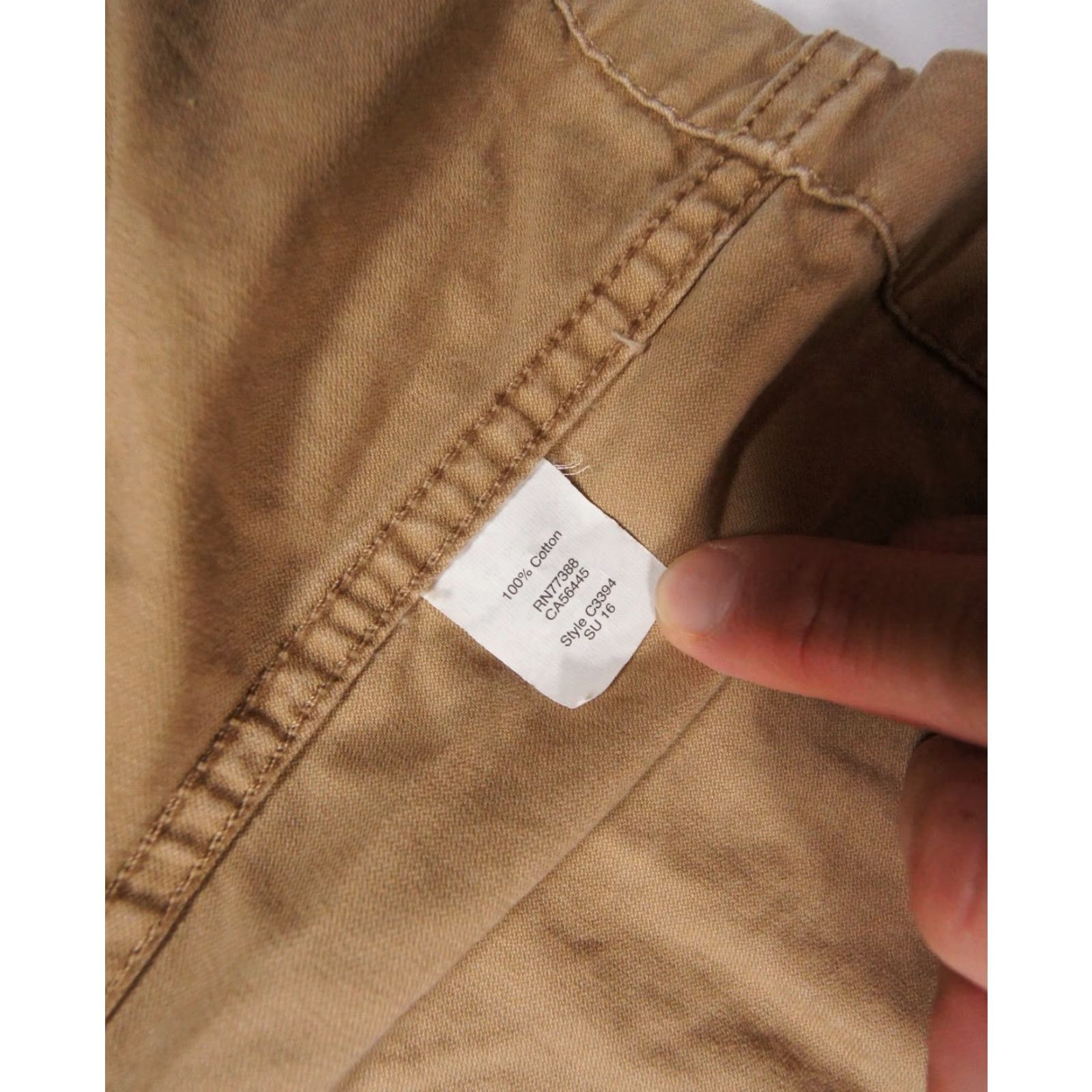 Madewell VINTAGE Madewell Jacket Women’s Medium Cotton Outdoor Casual Military Zip Down Fall Spring SummerWinter Size M / US 6-8 / IT 42-44 - 7 Thumbnail