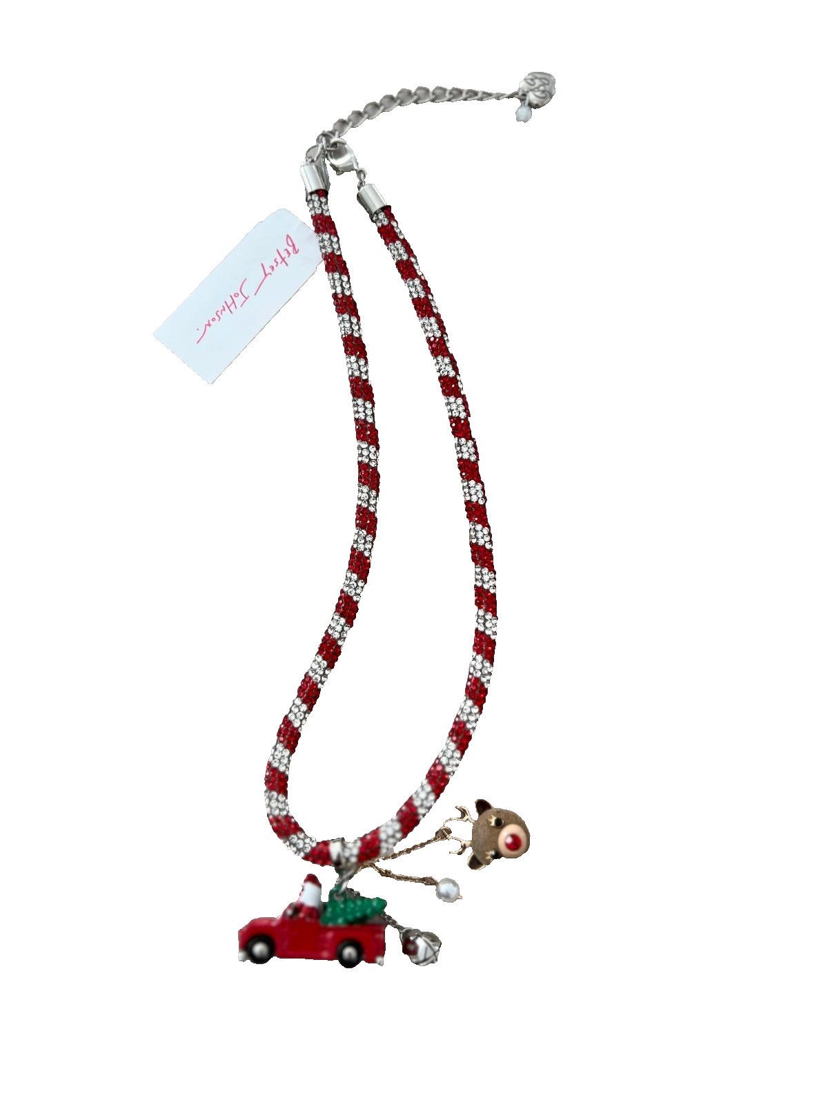 Betsey Johnson Betsey Johnson Holiday Christmas Santa Truck Necklace Size ONE SIZE - 3 Thumbnail