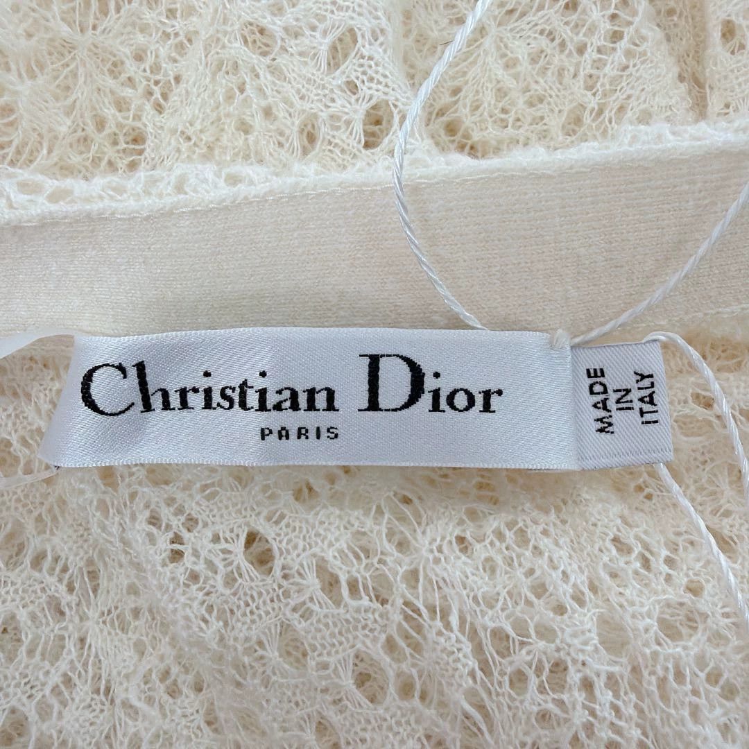 Christian Dior Monsieur Christian Dior Beige Lace Skirt F42 Size 30" / US 8 / IT 44 - 6 Thumbnail