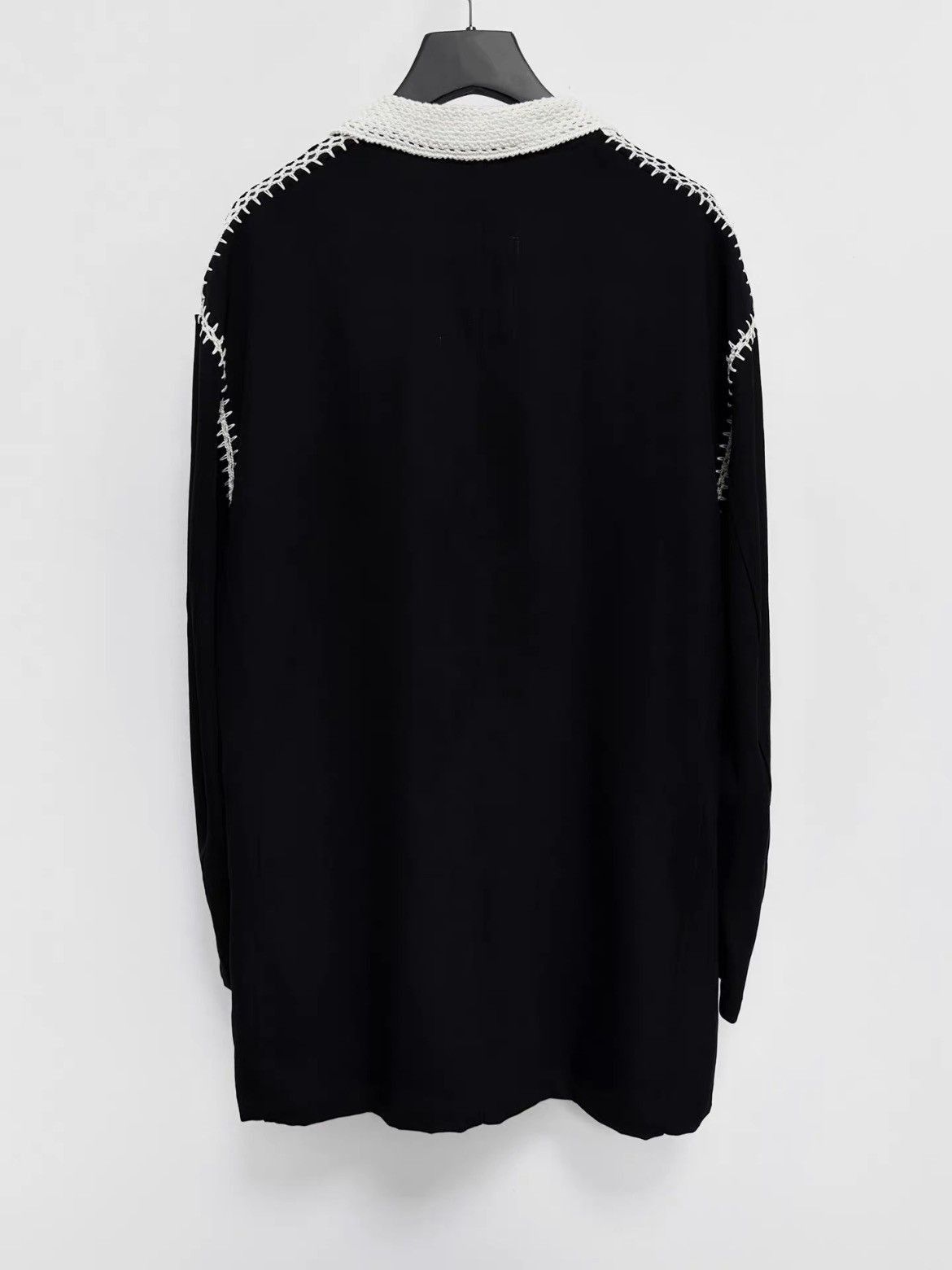 Yohji Yamamoto Yohji Yamamoto Yohji Yamamoto 91SS Hand Stitches Runway Ja Size US M / EU 48-50 / 2 - 2 Thumbnail