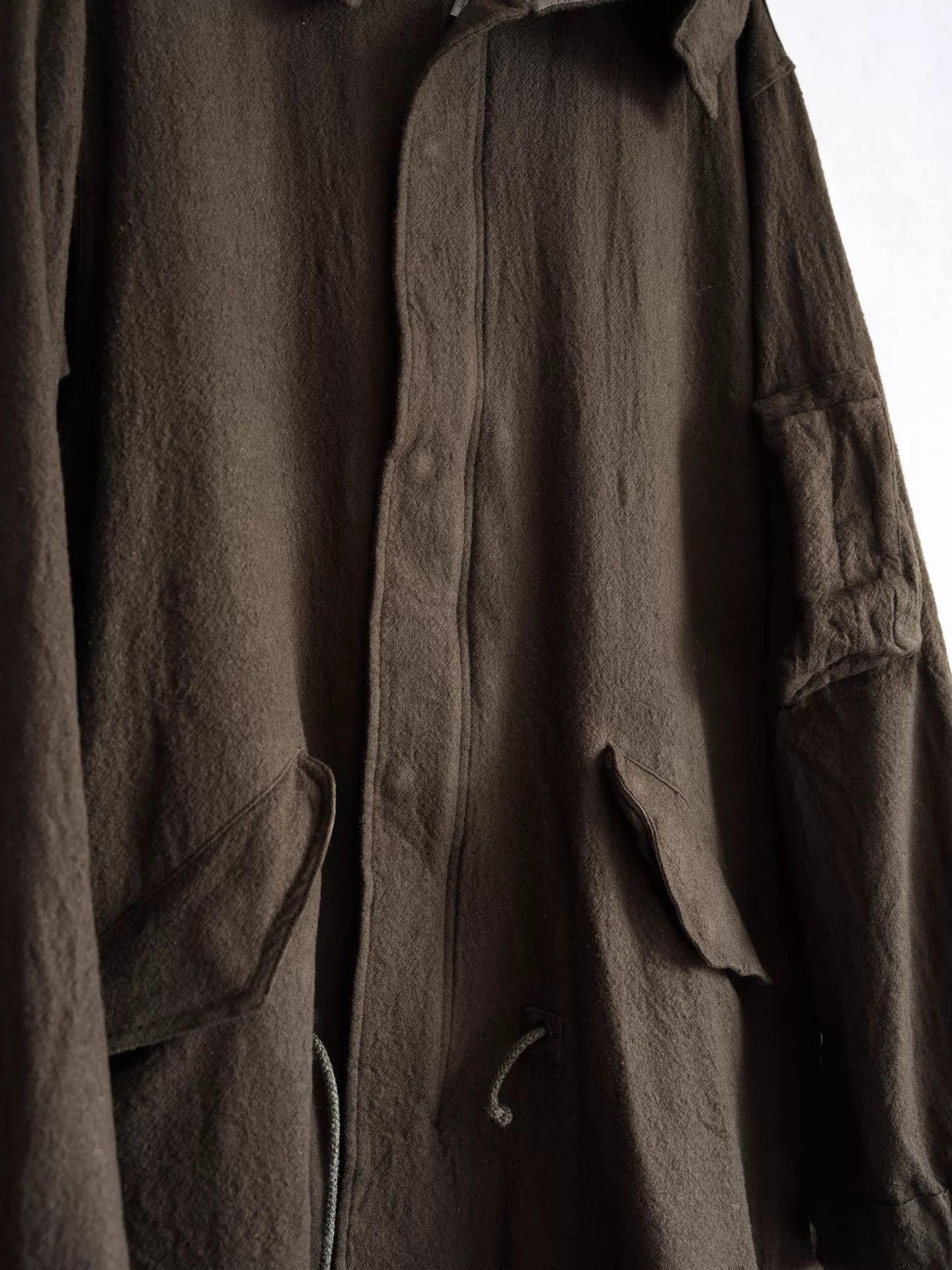 Yohji Yamamoto Yohji Yamamoto 22AW M-51 Parka Oversized Shrunk Wool Size US L / EU 52-54 / 3 - 4 Thumbnail