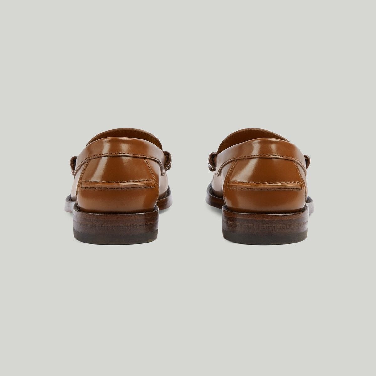 Gucci o1s1wg110225 Women Loafers With Horsebit in Brown Size US 10.5 / IT 40.5 - 3 Thumbnail