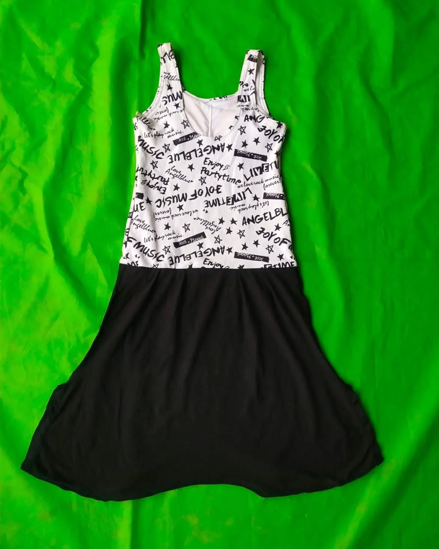 Angel Blue Angel Blue White Pattern Dress Swimsuit One Piece Size XS / US 0-2 / IT 36-38 - 2 Thumbnail