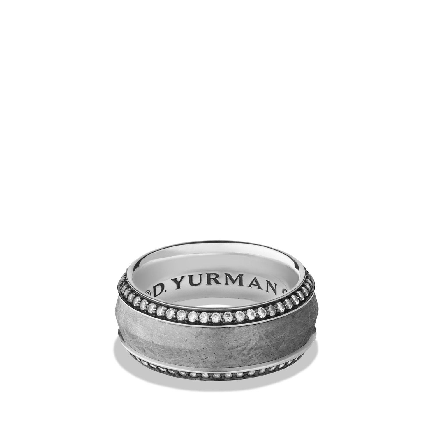 David Yurman o1w1db10526 R15334M/Size 8/Knife Edge Band Ring in Grey Size ONE SIZE - 1 Preview