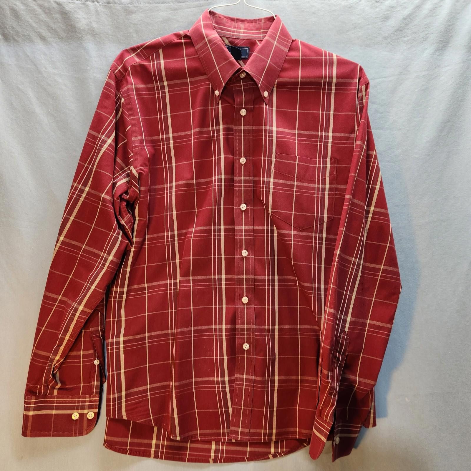 Dockers Dockers Long Sleeve Button Down Shirt Plaid Mens Size Large Size US L / EU 52-54 / 3 - 1 Thumbnail