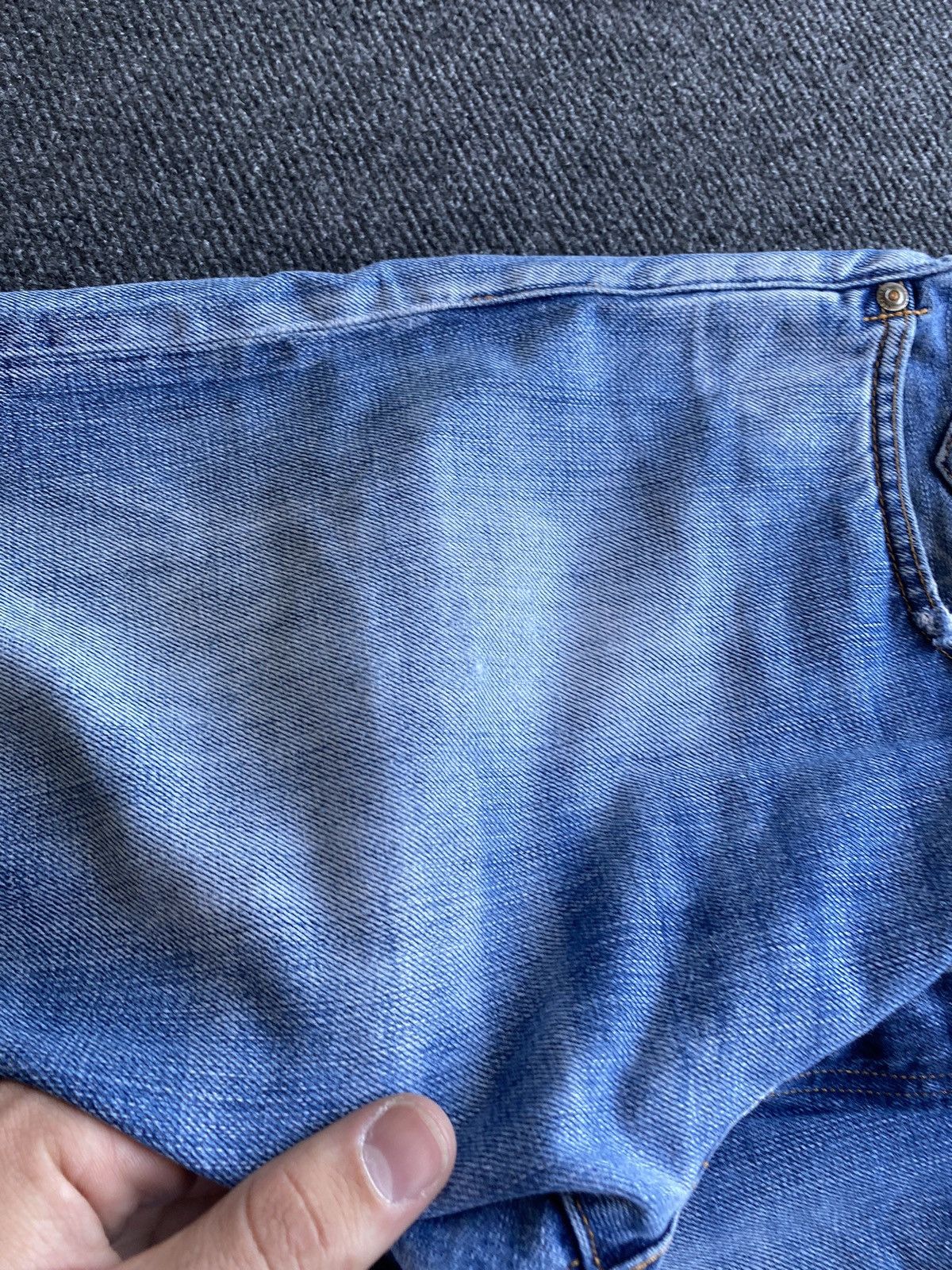 Replay 🔥Opium Punk Replay blue jeans 32 marnel washed faded Size US 32 / EU 48 - 21 Thumbnail