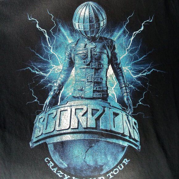 Band Tees Scorpions Crazy World Tour 2017 T-Shirt Size US XL / EU 56 / 4 - 1 Thumbnail