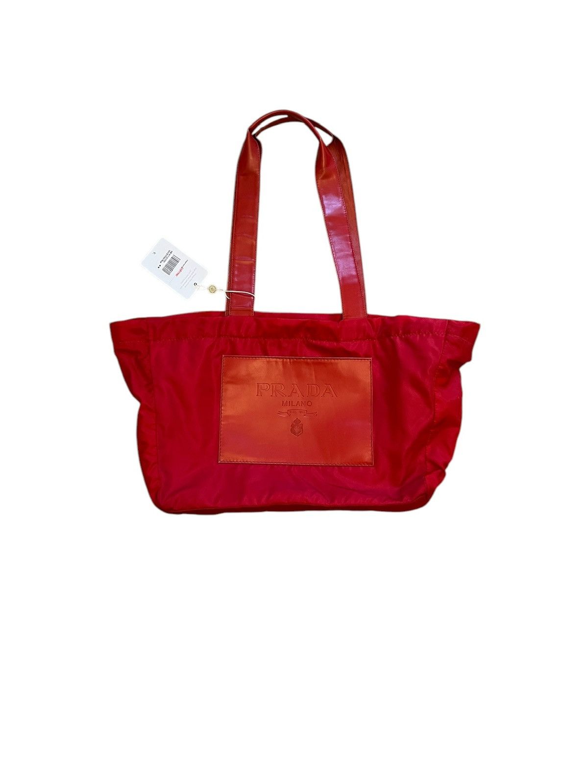 Prada Prada Red Shoulder Bag Size ONE SIZE - 8 Thumbnail