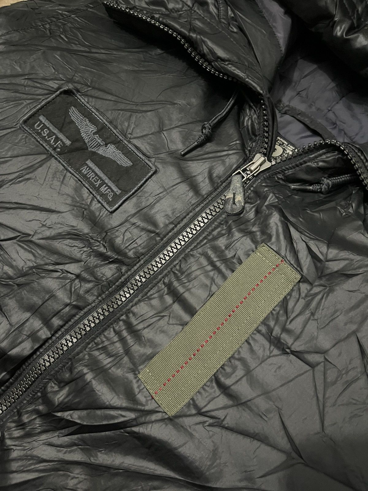 Avirex × Japanese Brand × Le Grande Bleu (L.G.B.) Vintage AVIREX AMERICAN FLAG 90s Size US M / EU 48-50 / 2 - 6 Thumbnail