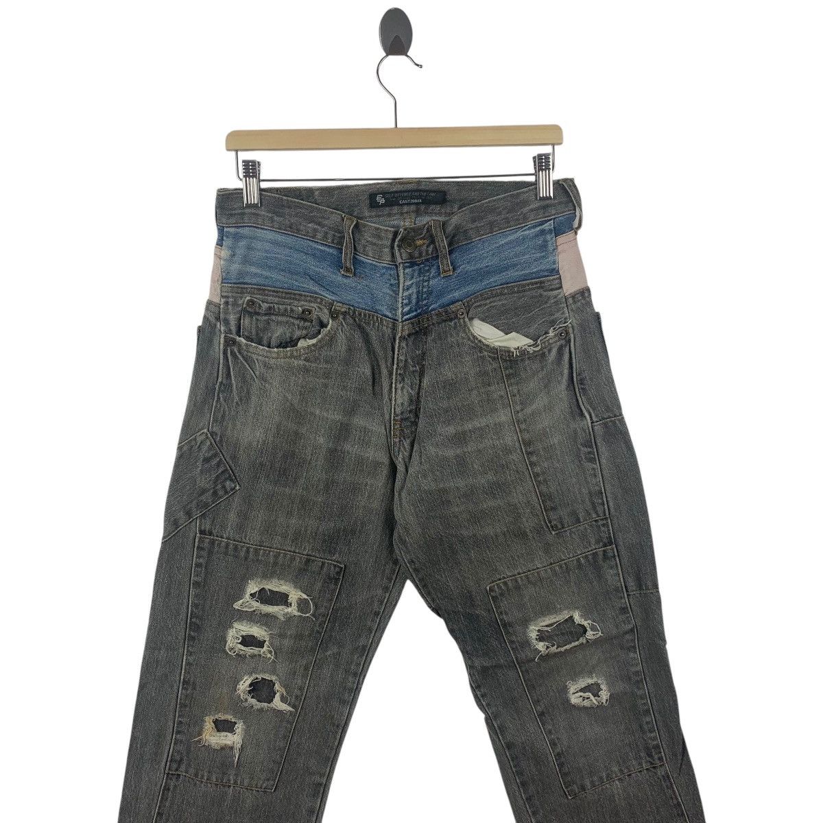 If Six Was Nine × Japanese Brand EAST20BOX japanesebrand double waist jeans Size US 31 - 2 Thumbnail