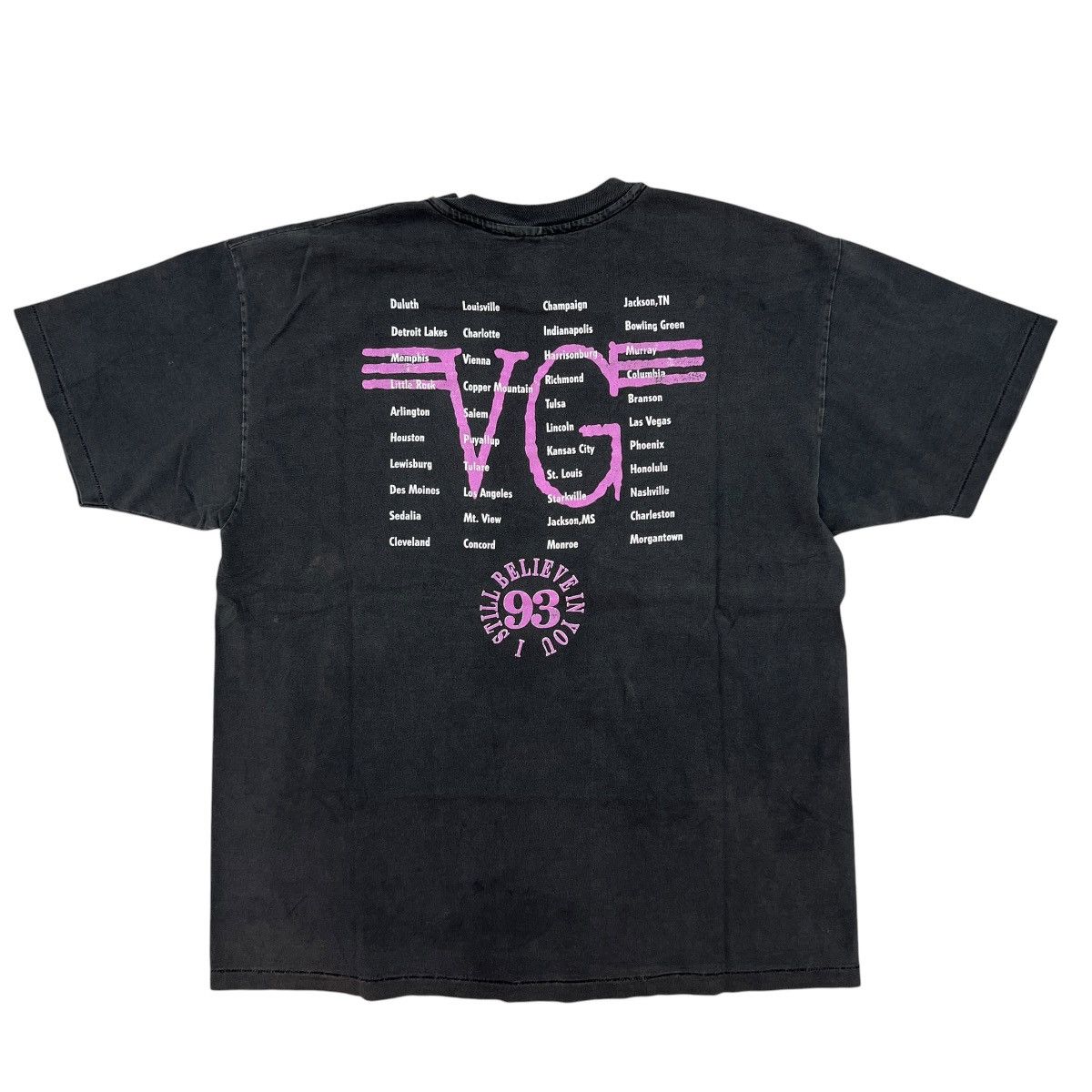 Other Vintage 90s Vince Gill 93 Tour T Shirt Size US XL / EU 56 / 4 - 2 Thumbnail