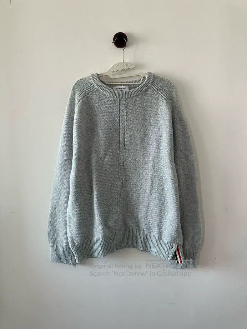 Thom Browne Thom Browne Colorful Back Striped Sweater Size US XXL / EU 58 / 5 - 1 Thumbnail