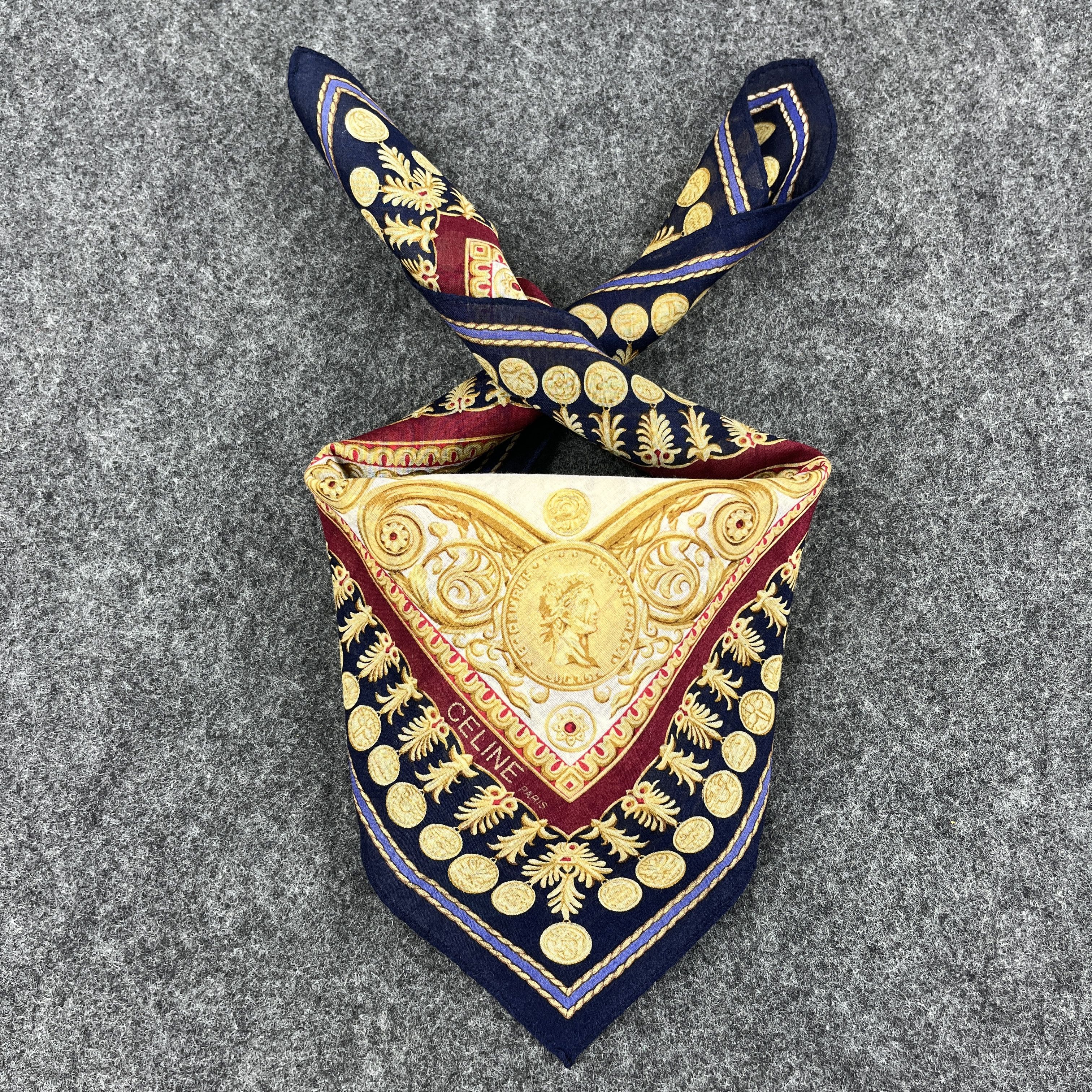 Vintage Vintage CelinE Handkerchief / Bandana / Neckerchief B172 Size ONE SIZE - 1 Thumbnail