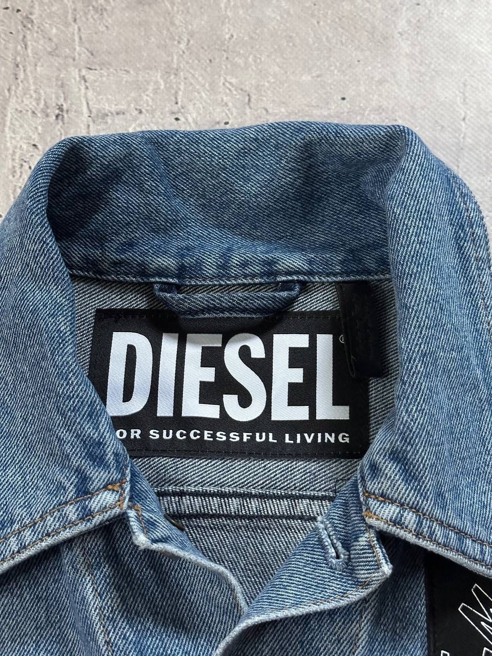 Diesel Diesel Denim Vest Punk Grunge Distressed Sleeveless Jacket Size US L / EU 52-54 / 3 - 5 Thumbnail