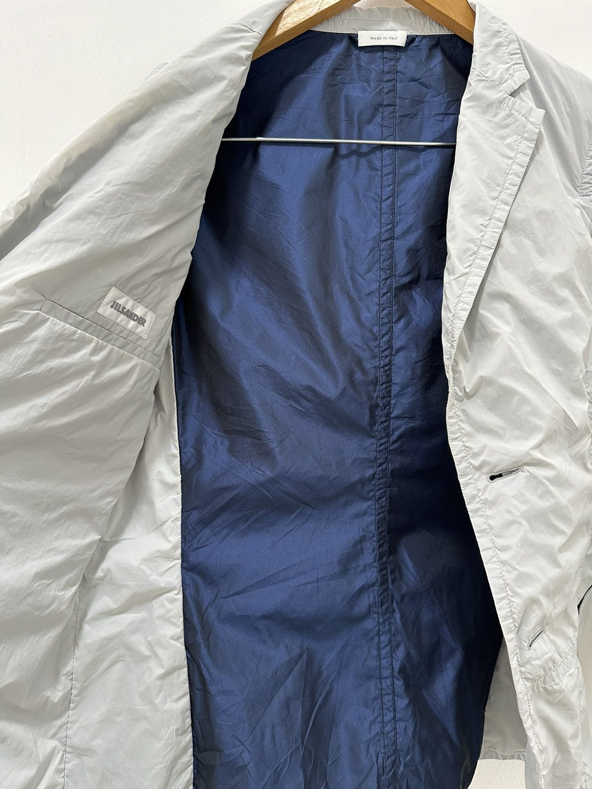 Jil Sander Jill Sander Nylon Jacket Design Made In Italy Size US S / EU 44-46 / 1 - 10 Thumbnail