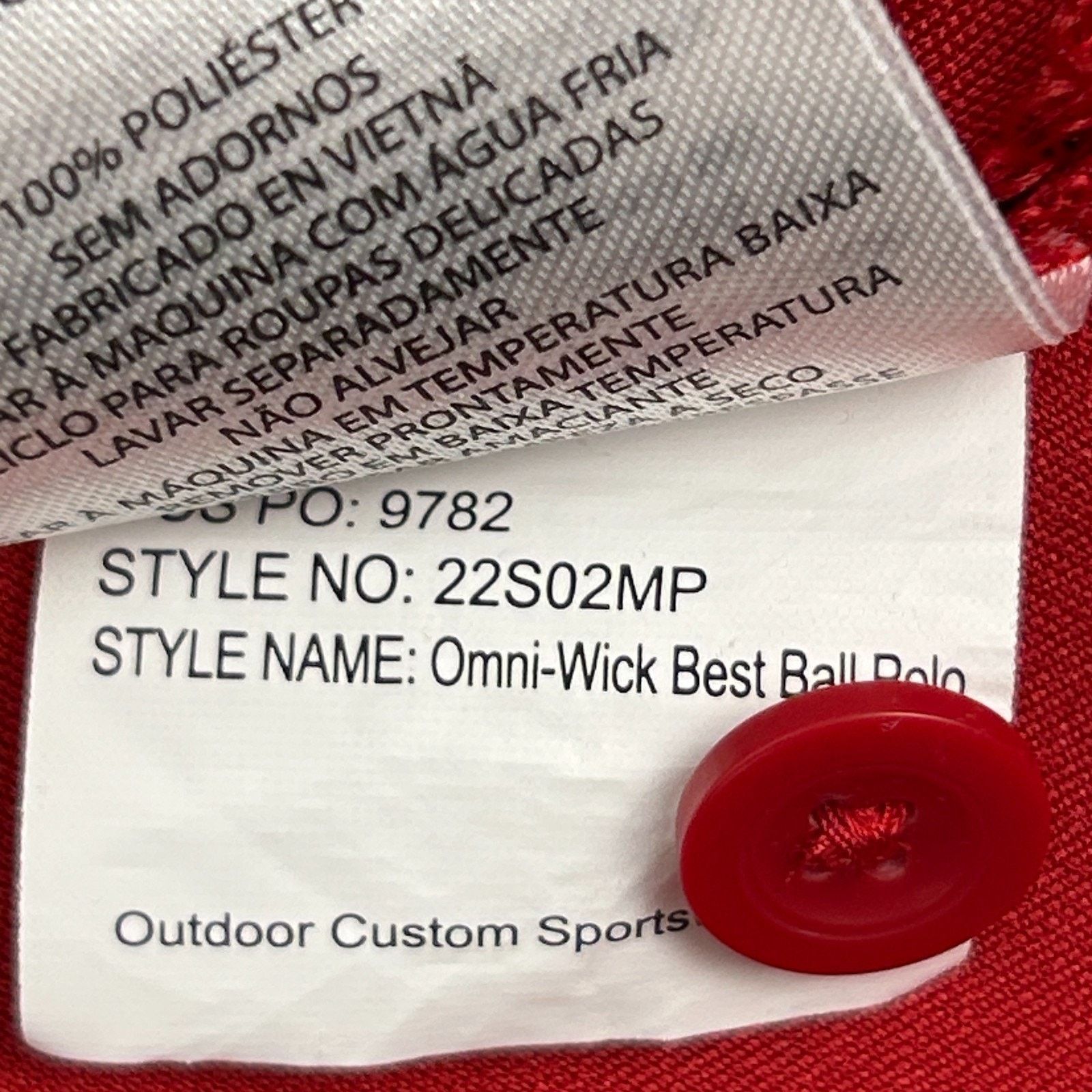 Columbia Toronto Raptors Polo Shirt Red Columbia Golf Omni Wick XL Size US XL / EU 56 / 4 - 7 Thumbnail