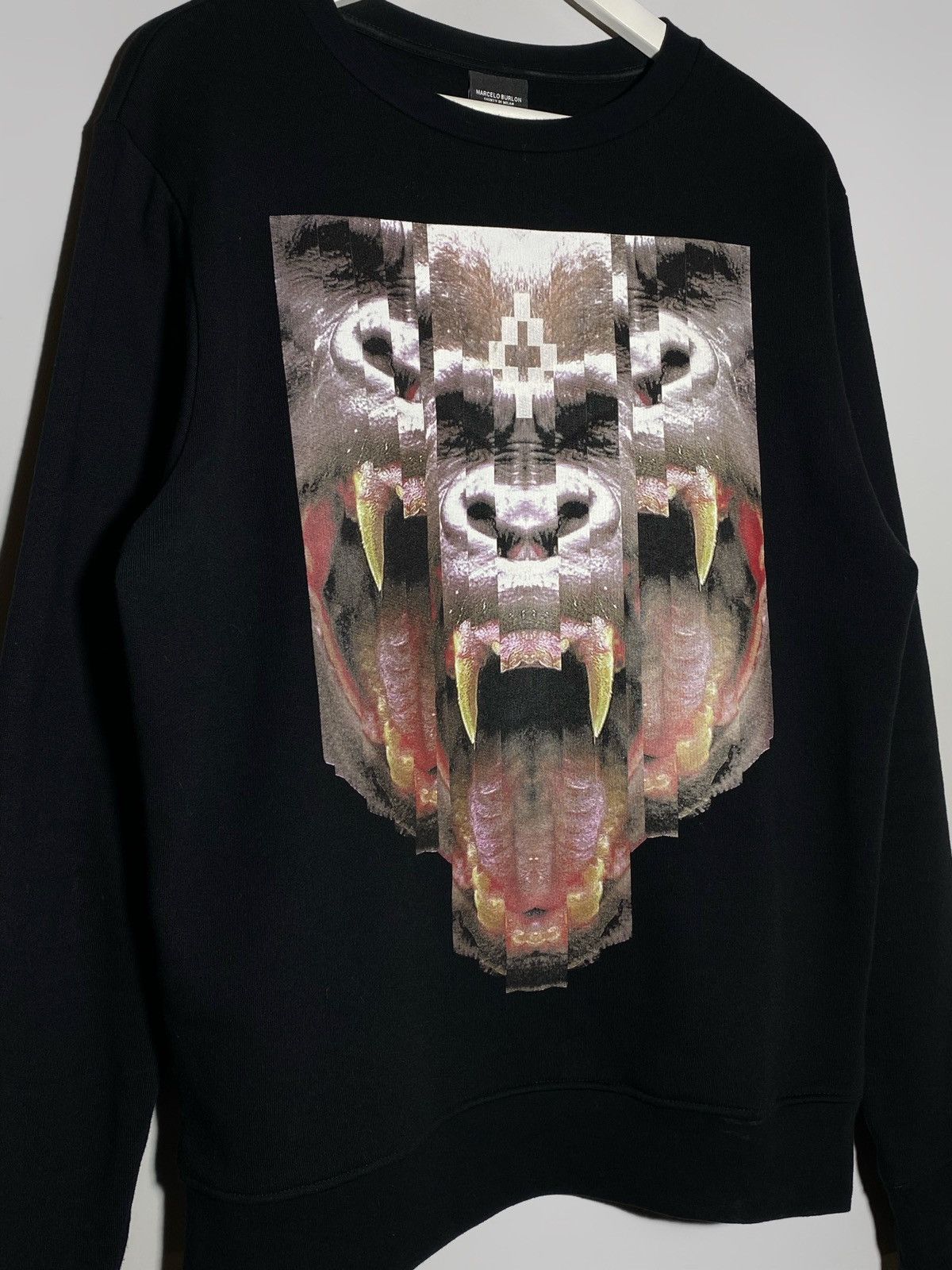 Marcelo Burlon Marcelo Burlon authentic black sweatshirt Size US S / EU 44-46 / 1 - 2 Thumbnail