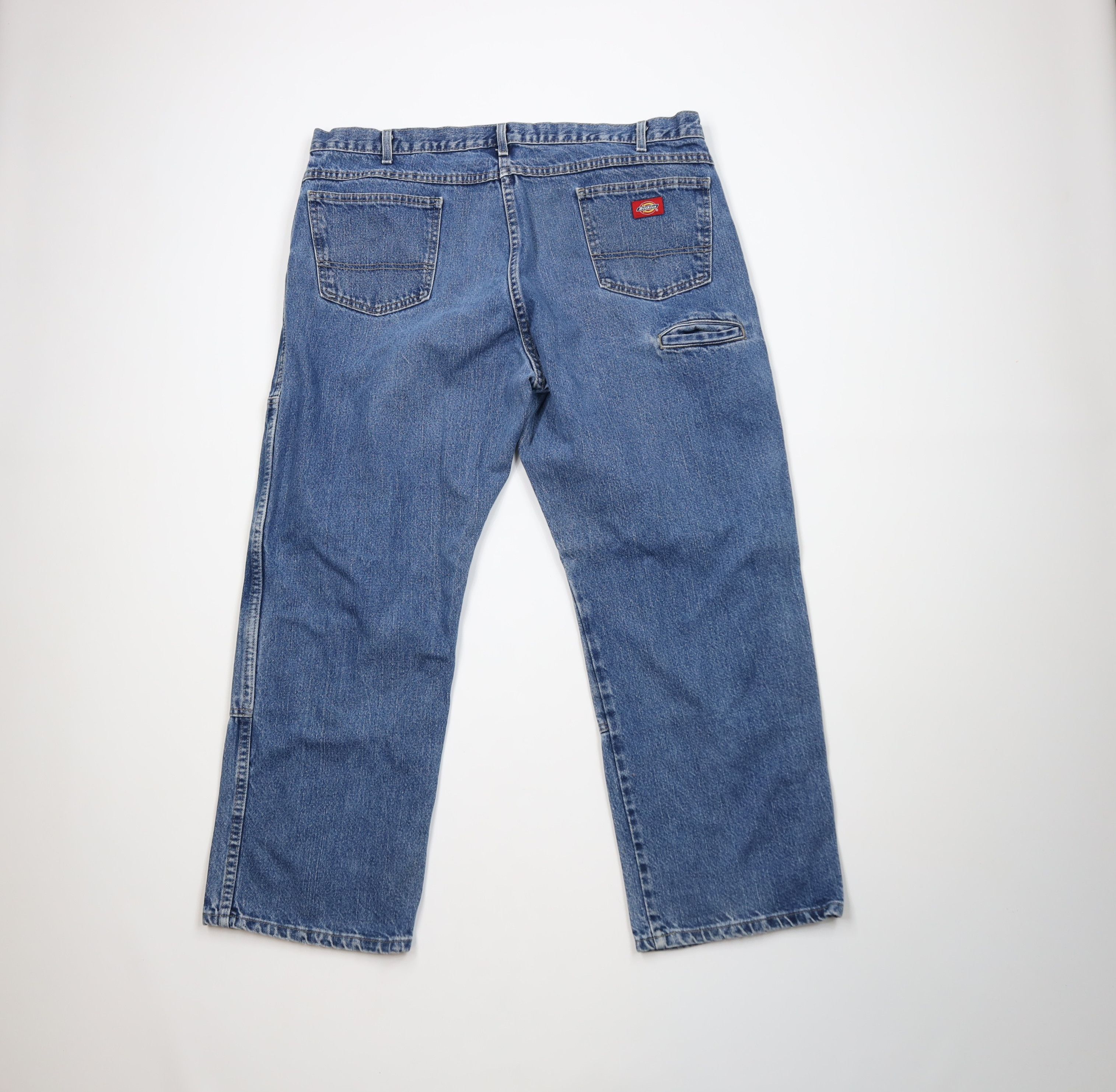 Dickies Vintage Dickies Wide Leg Double Knee Dungaree Denim Jeans Size US 40 / EU 56 - 10 Thumbnail