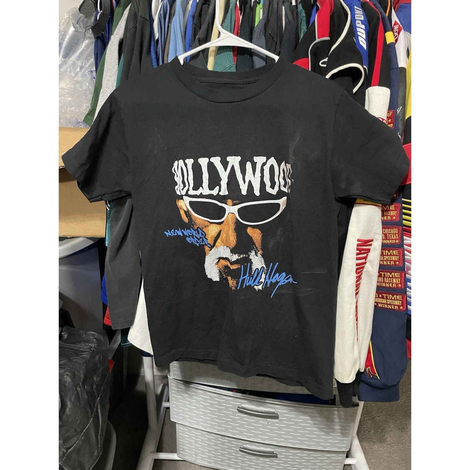 WWE Size S-VTG Hollywood Hulk Hogan NWO WWF RARE T shirt Men’s Size US S / EU 44-46 / 1 - 1 Thumbnail