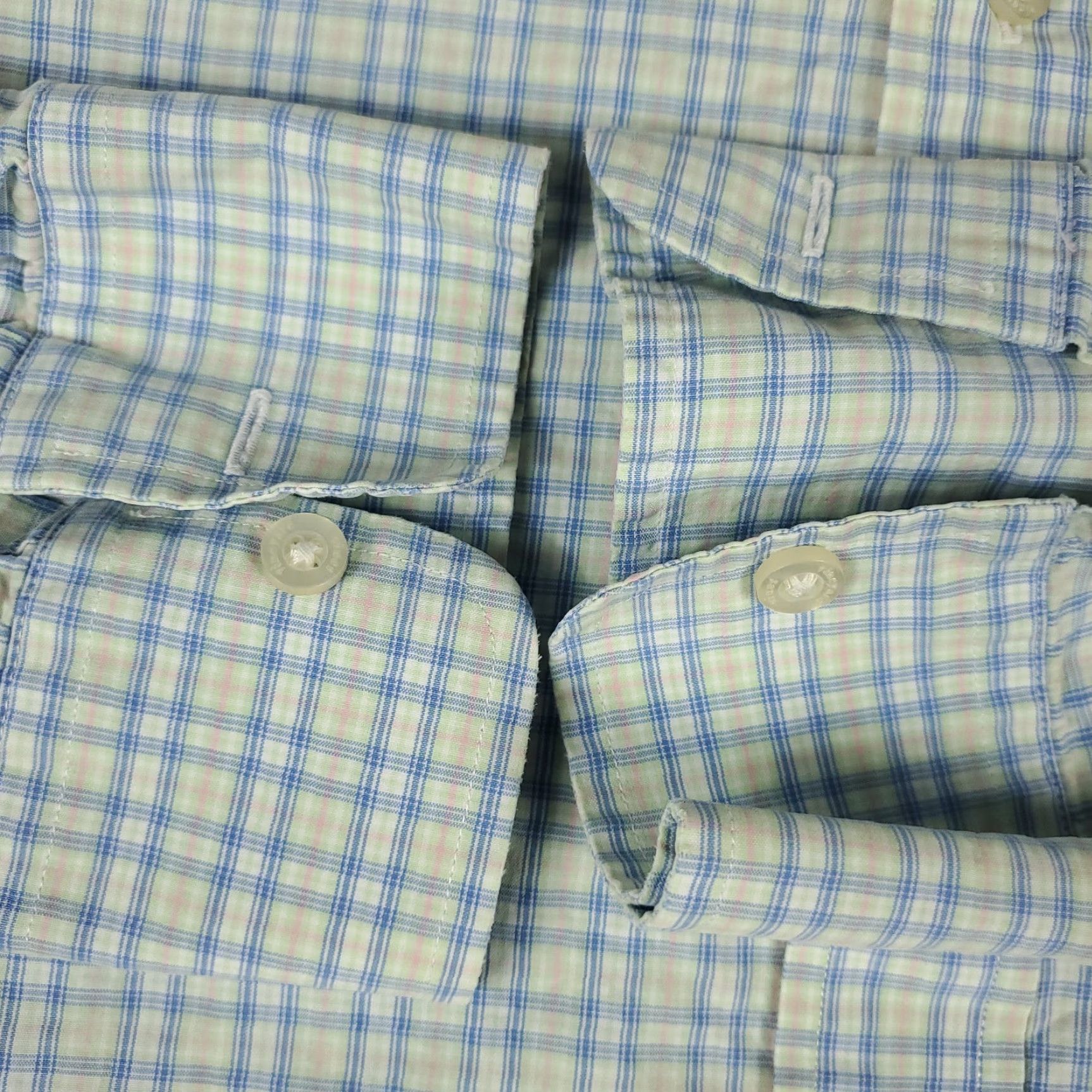 Vineyard Vines Vineyard Vines Shirt XL Blue Plaid Long Sleeve Button-Up Cotton Preppy Classic Mens Size US XL / EU 56 / 4 - 3 Thumbnail